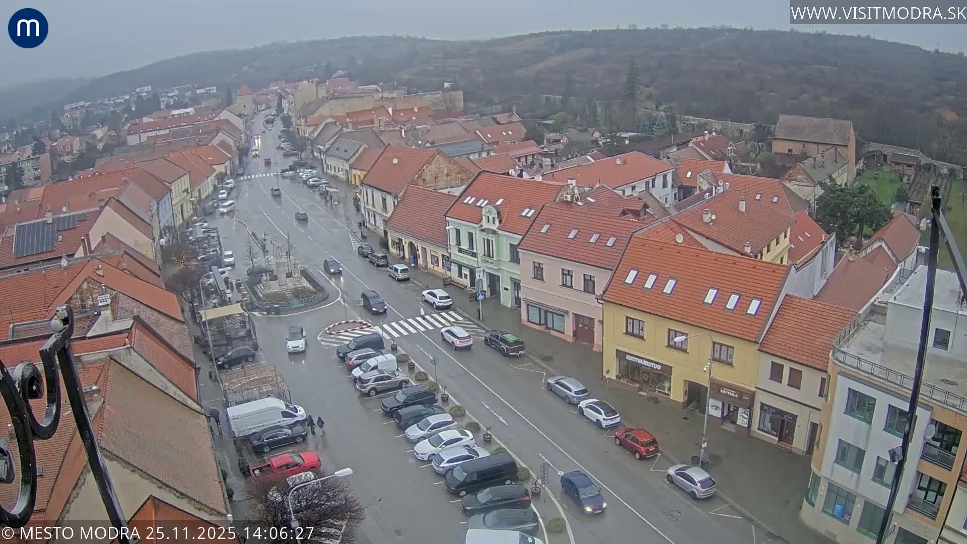 Modra North View Skyline Live Cam - Modra, Okres Pezinok, Bratislava, Slovakia