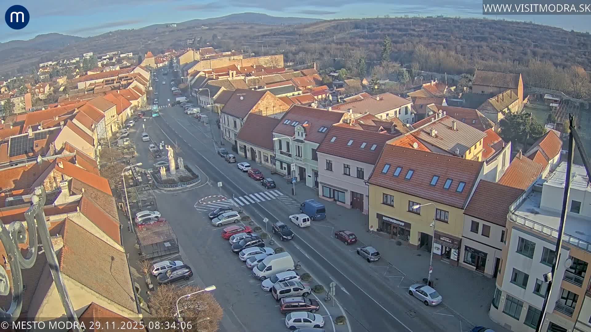 Modra North View Skyline Live Cam - Modra, Okres Pezinok, Bratislava, Slovakia
