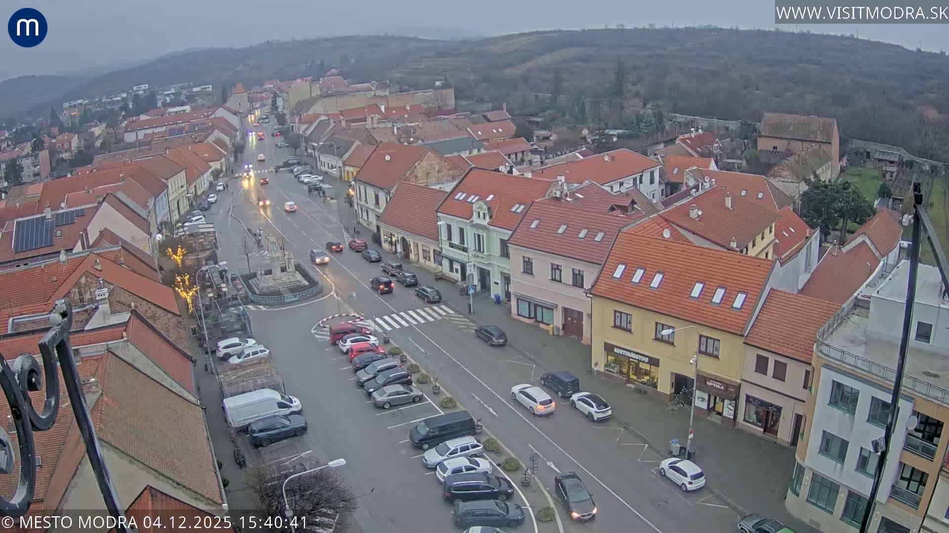 Modra North View Skyline Live Cam - Modra, Okres Pezinok, Bratislava, Slovakia