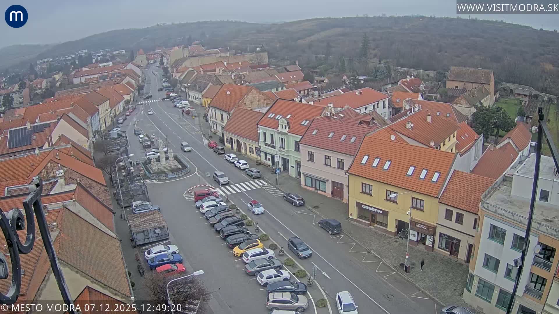 Modra North View Skyline Live Cam - Modra, Okres Pezinok, Bratislava, Slovakia