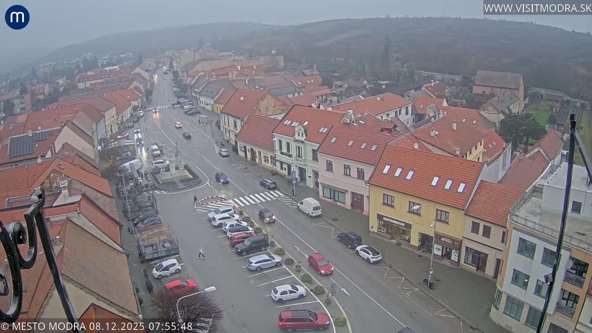 Modra North View Skyline Live Cam - Modra, Okres Pezinok, Bratislava, Slovakia