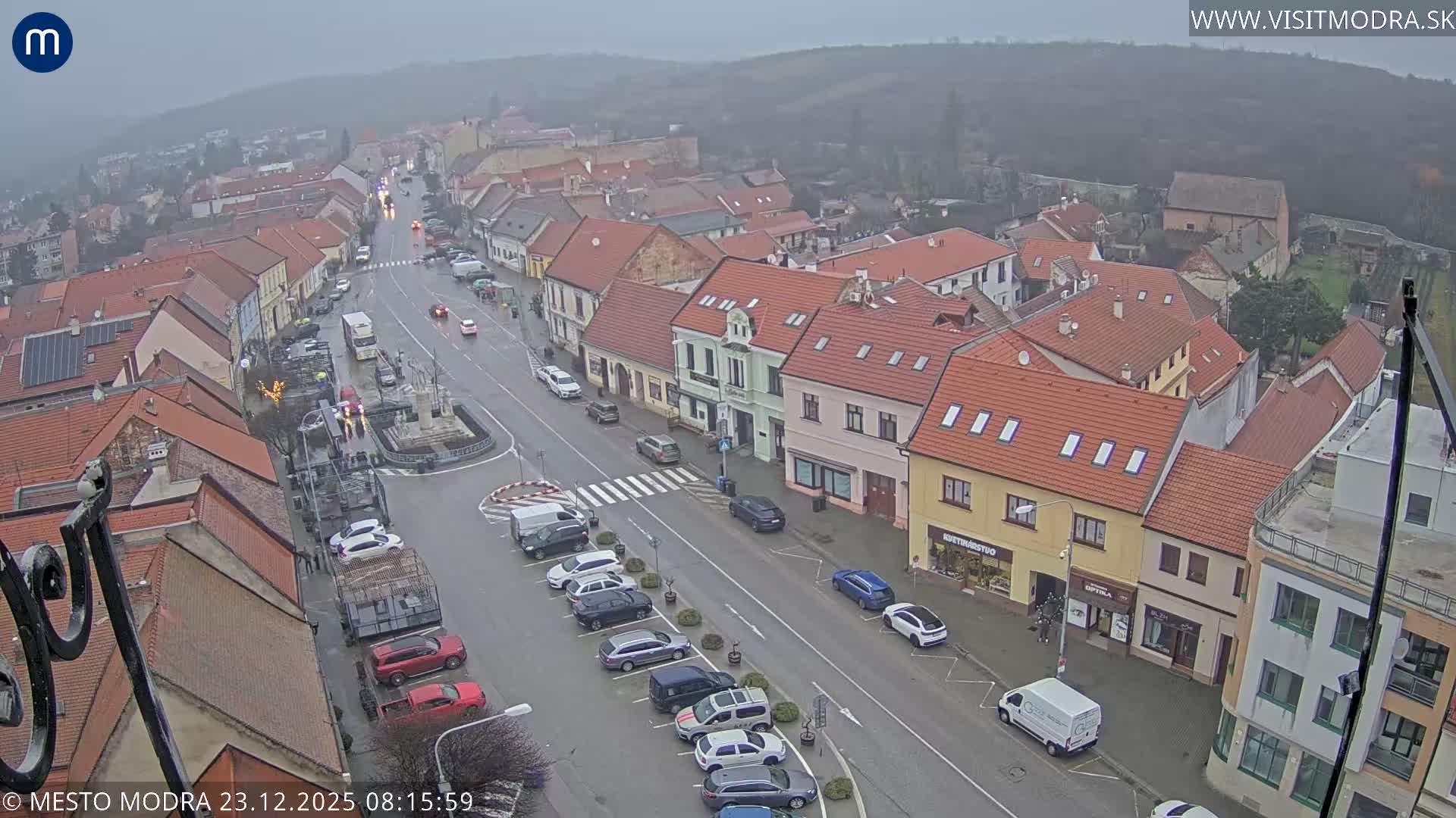 Modra North View Skyline Live Cam - Modra, Okres Pezinok, Bratislava, Slovakia