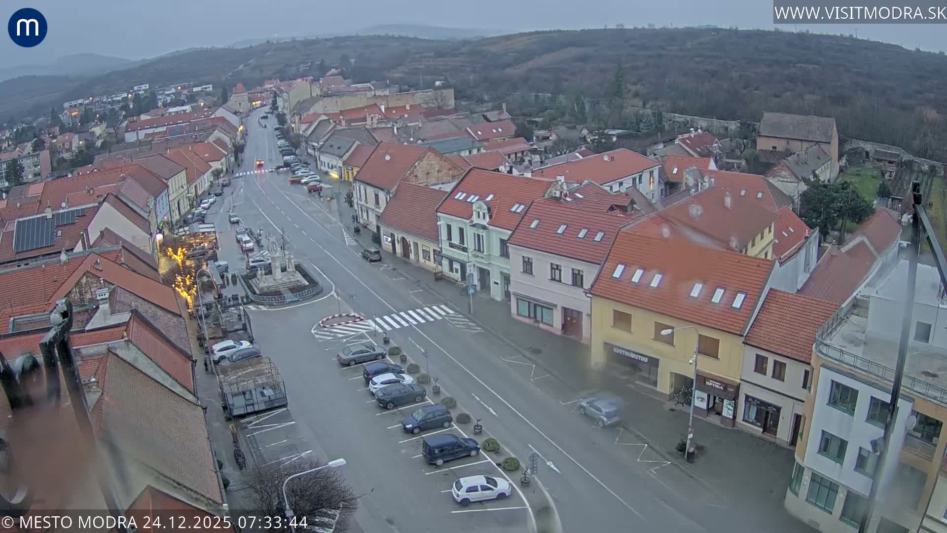 Modra North View Skyline Live Cam - Modra, Okres Pezinok, Bratislava, Slovakia
