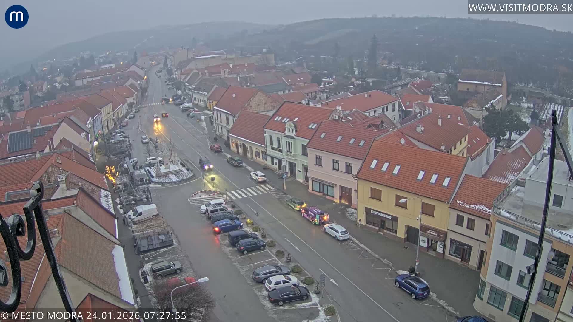 Modra North View Skyline Live Cam - Modra, Okres Pezinok, Bratislava, Slovakia