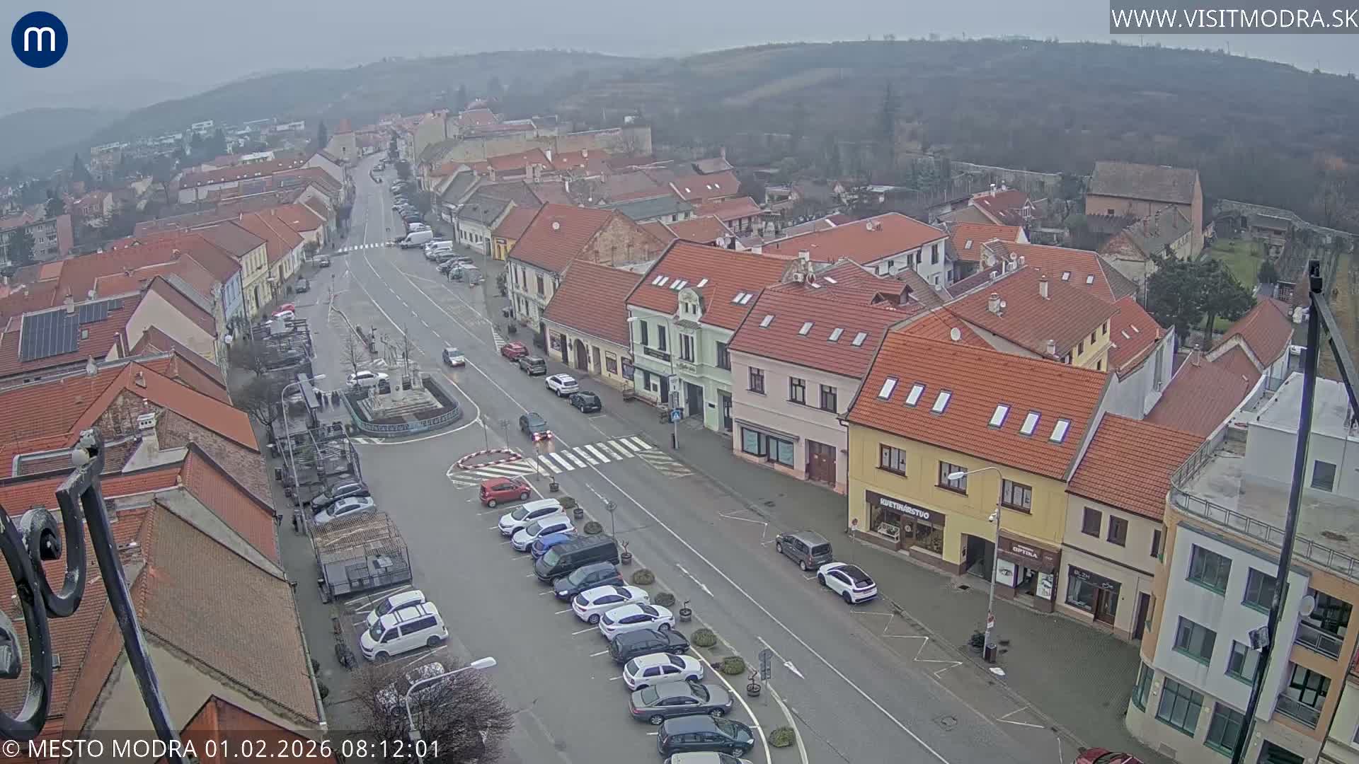 Modra North View Skyline Live Cam - Modra, Okres Pezinok, Bratislava, Slovakia