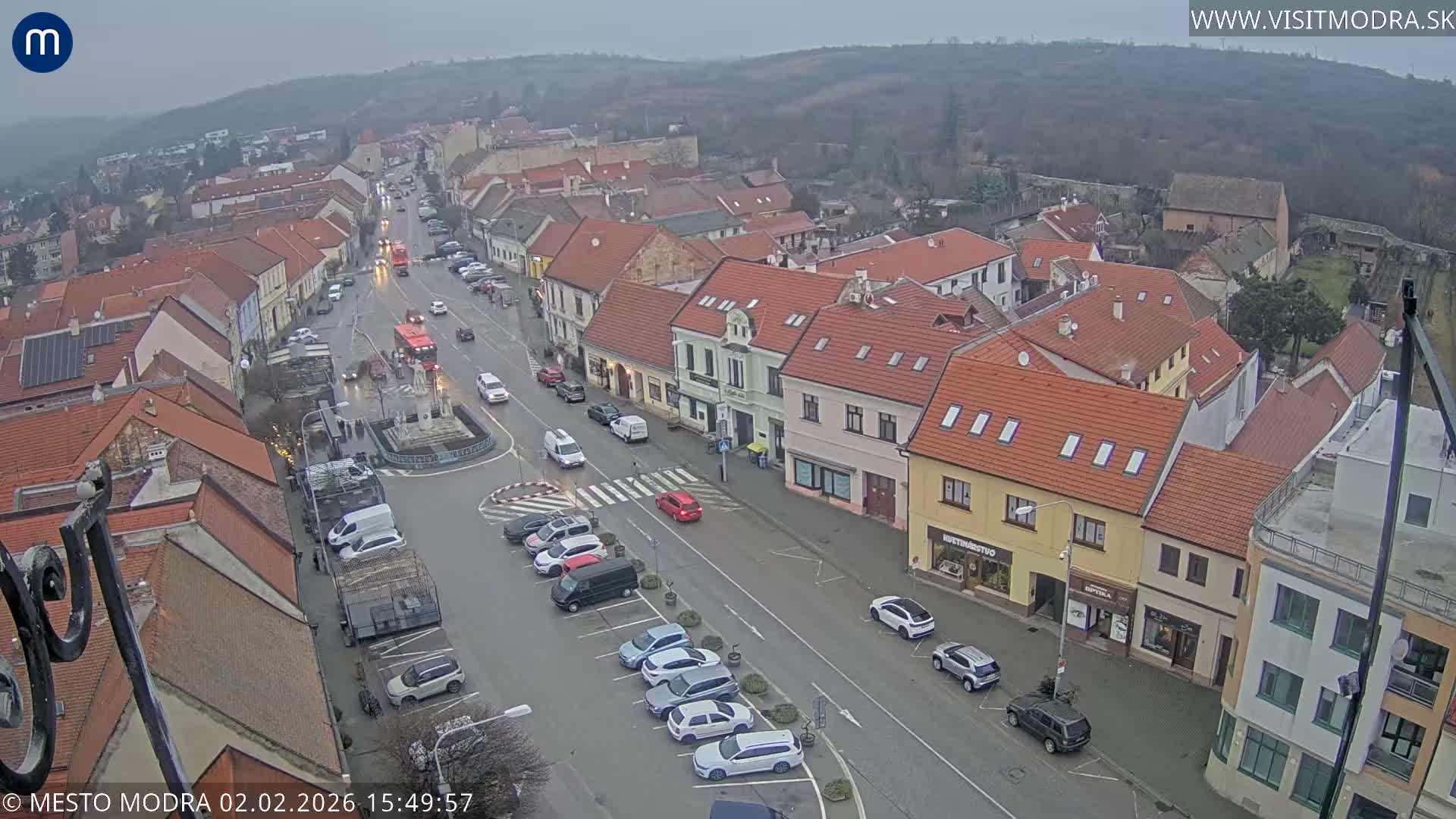 Modra North View Skyline Live Cam - Modra, Okres Pezinok, Bratislava, Slovakia
