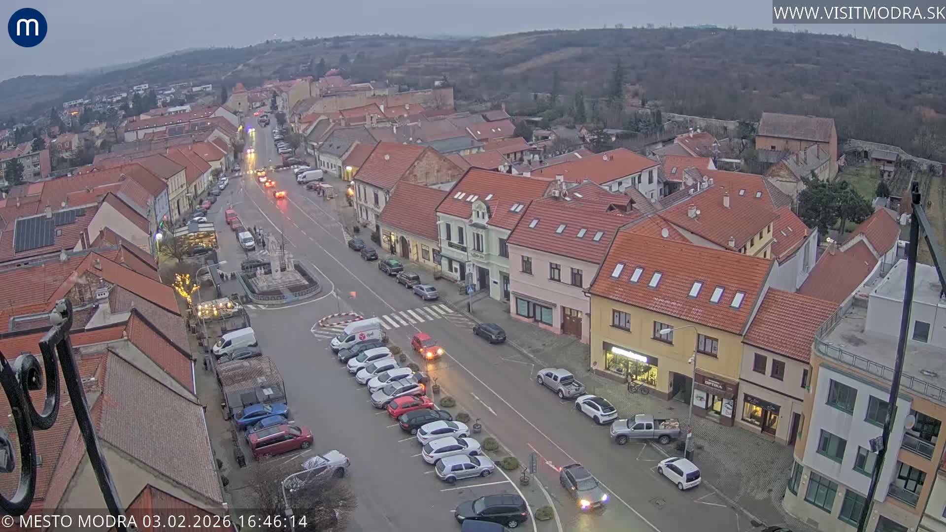 Modra North View Skyline Live Cam - Modra, Okres Pezinok, Bratislava, Slovakia