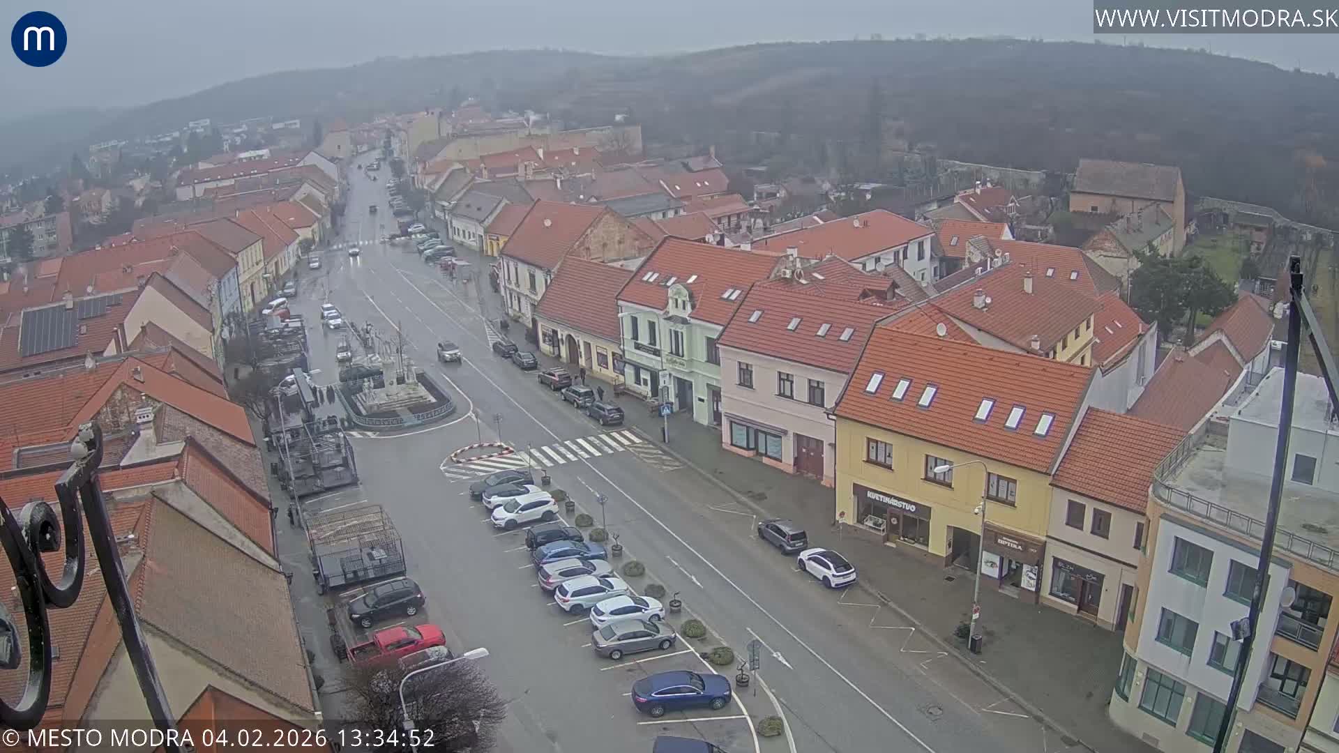 Modra North View Skyline Live Cam - Modra, Okres Pezinok, Bratislava, Slovakia