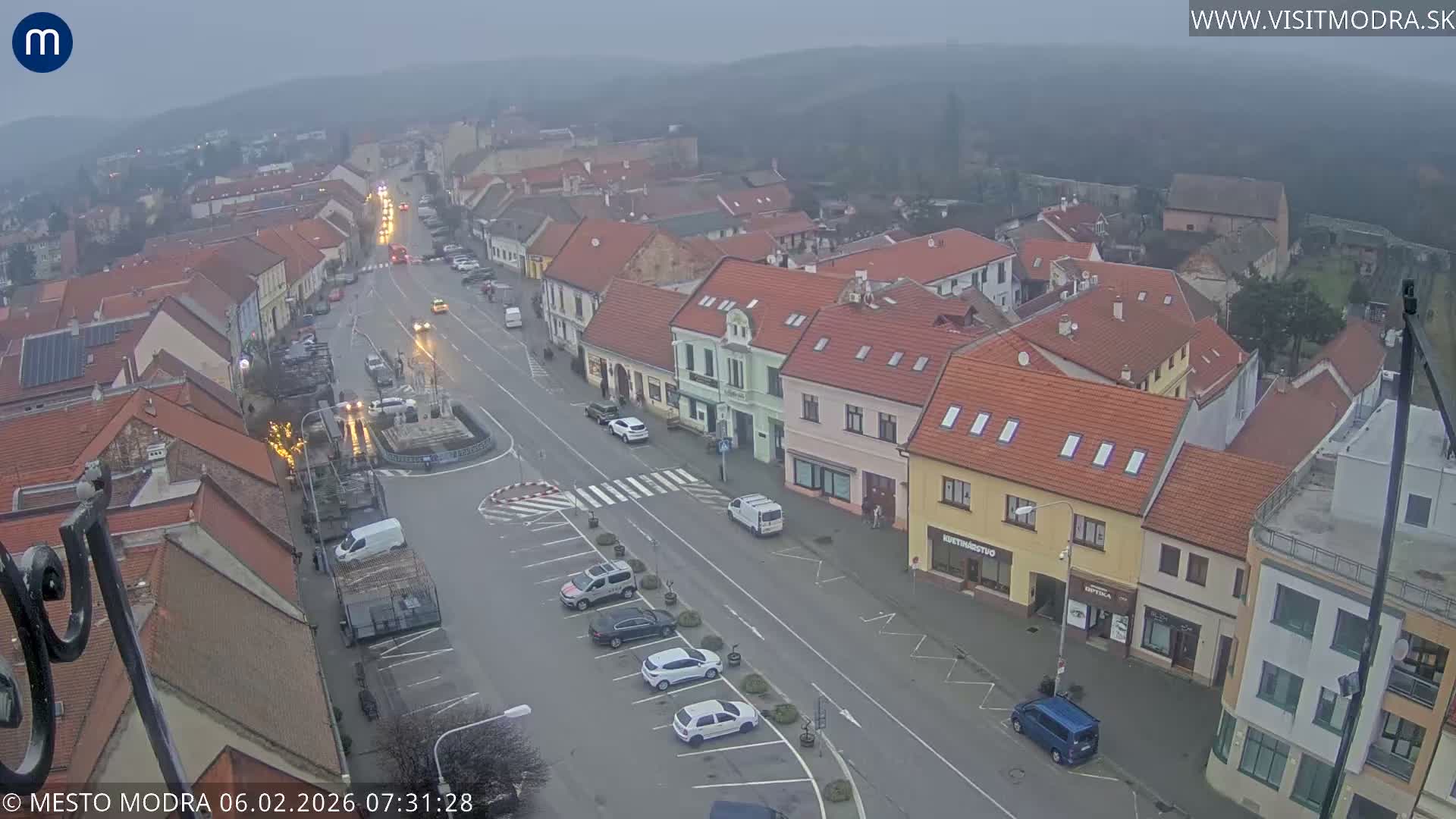 Modra North View Skyline Live Cam - Modra, Okres Pezinok, Bratislava, Slovakia