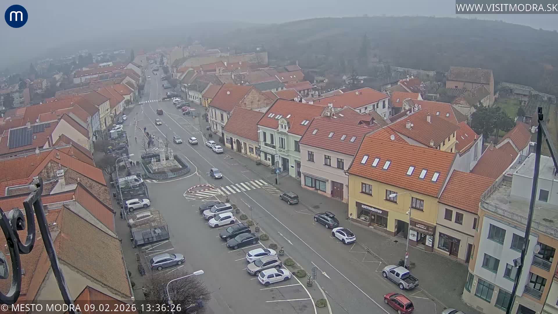 Modra North View Skyline Live Cam - Modra, Okres Pezinok, Bratislava, Slovakia