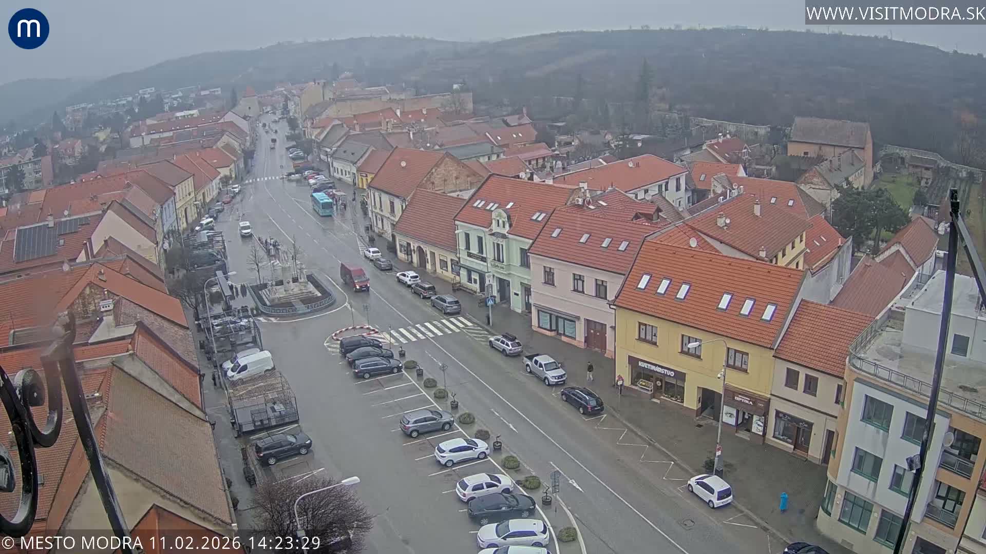 Modra North View Skyline Live Cam - Modra, Okres Pezinok, Bratislava, Slovakia