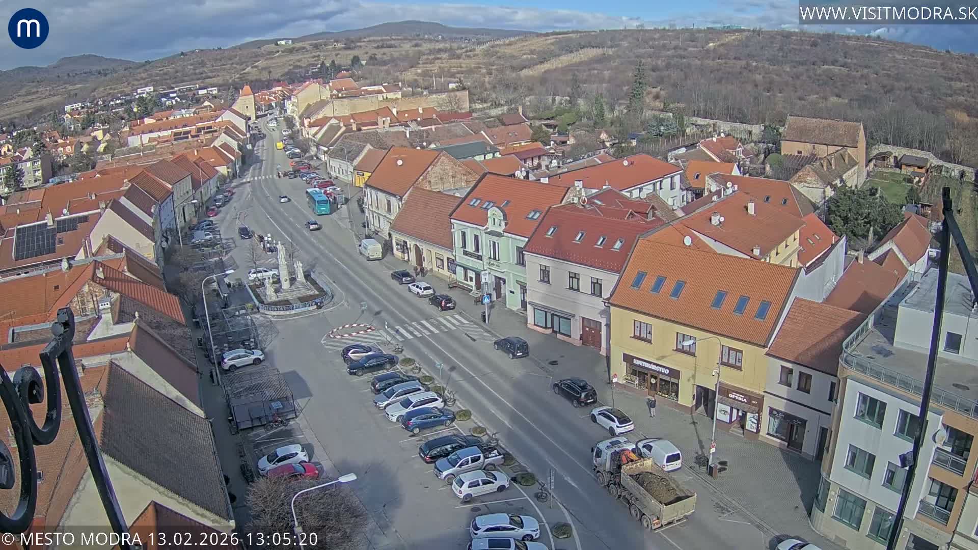 Modra North View Skyline Live Cam - Modra, Okres Pezinok, Bratislava, Slovakia