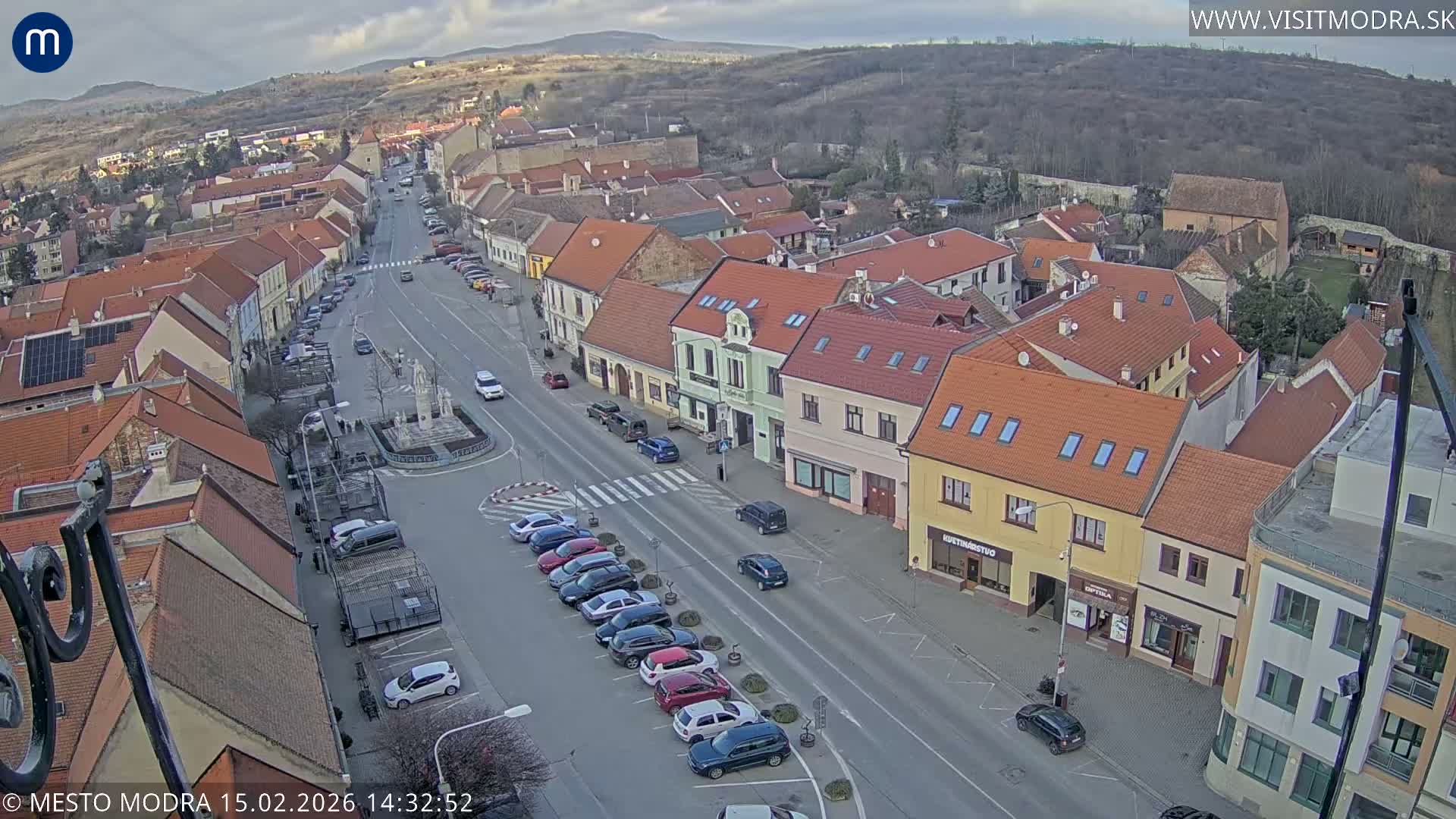 Modra North View Skyline Live Cam - Modra, Okres Pezinok, Bratislava, Slovakia