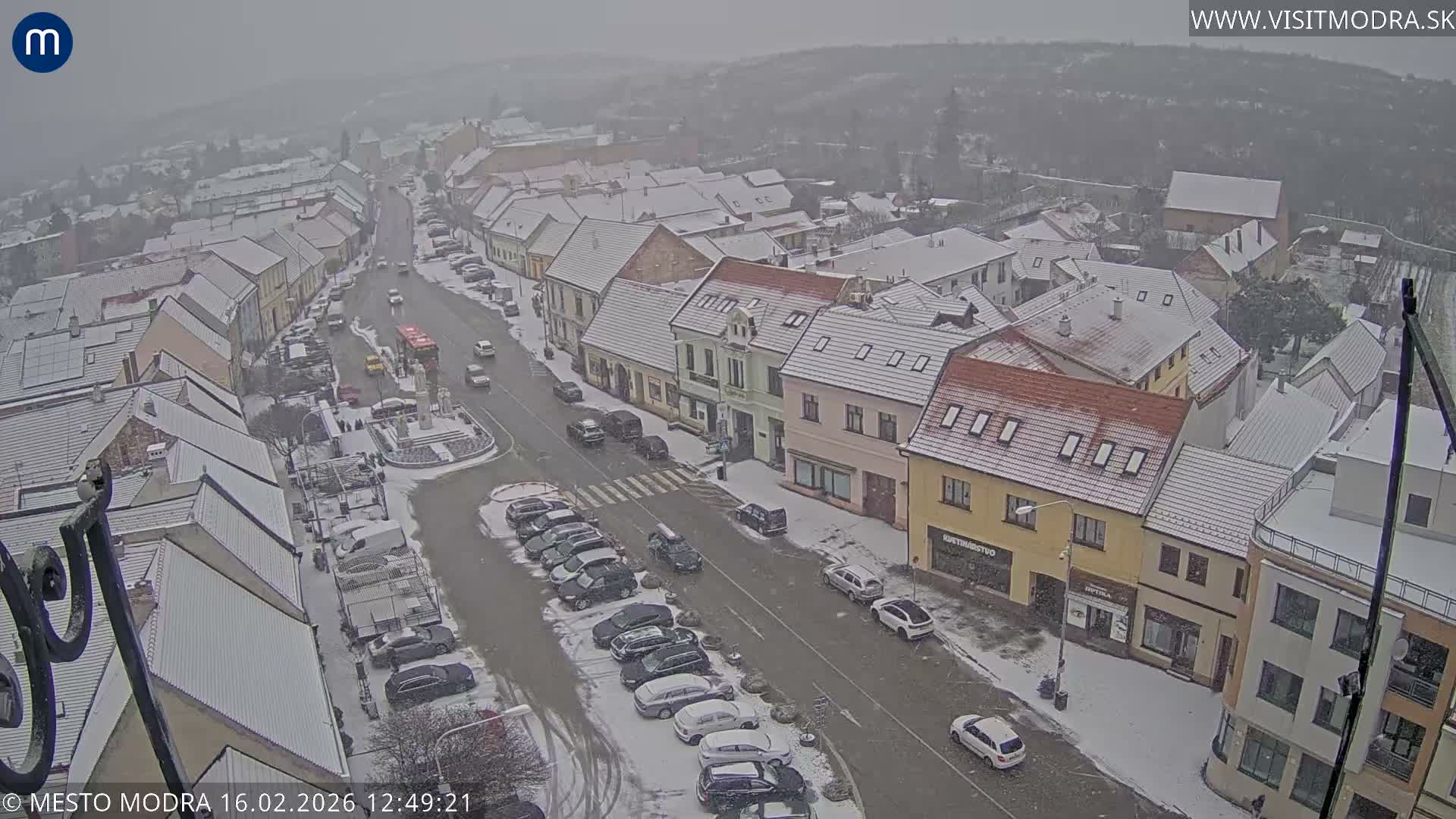 Modra North View Skyline Live Cam - Modra, Okres Pezinok, Bratislava, Slovakia