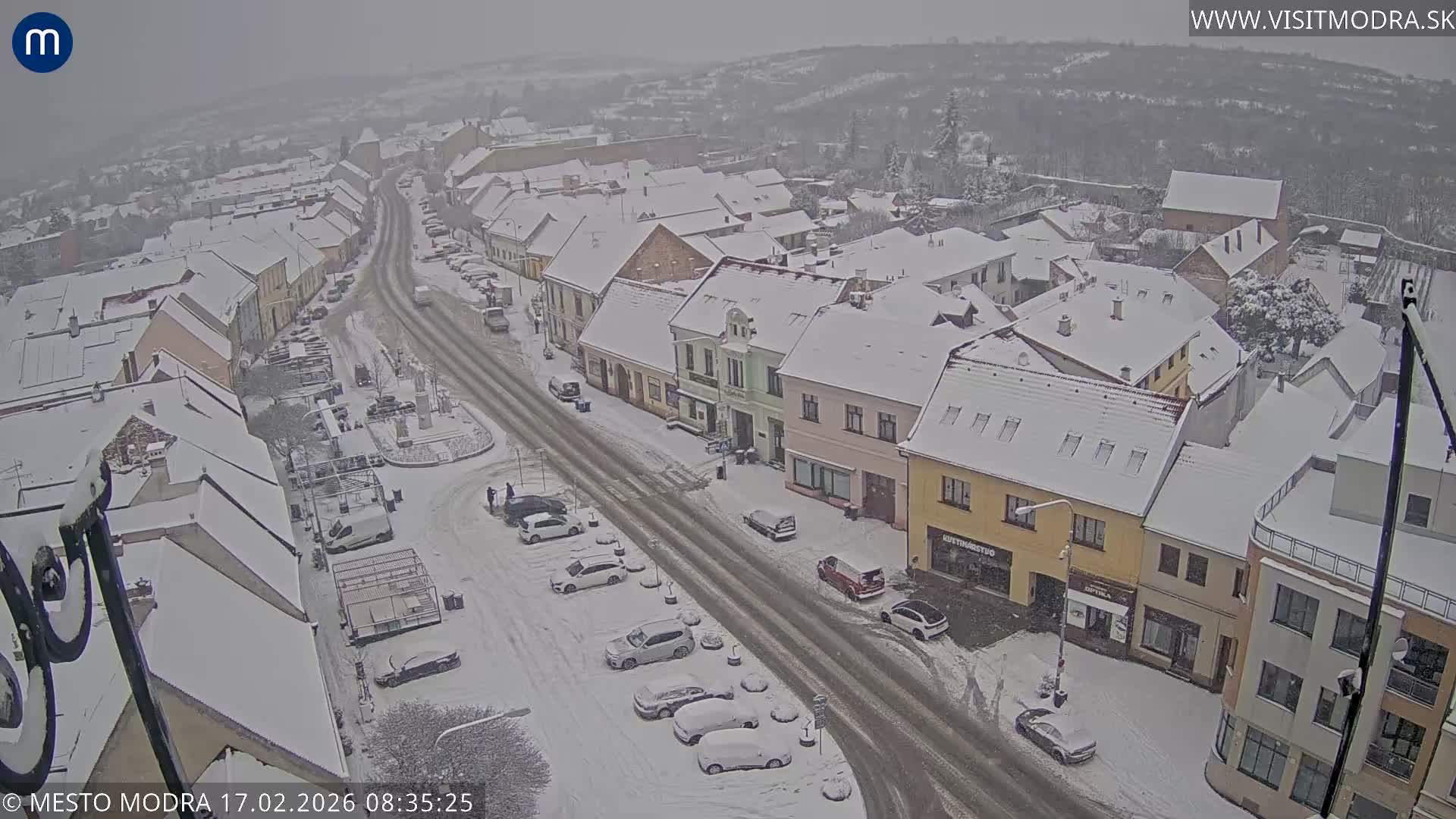 Modra North View Skyline Live Cam - Modra, Okres Pezinok, Bratislava, Slovakia