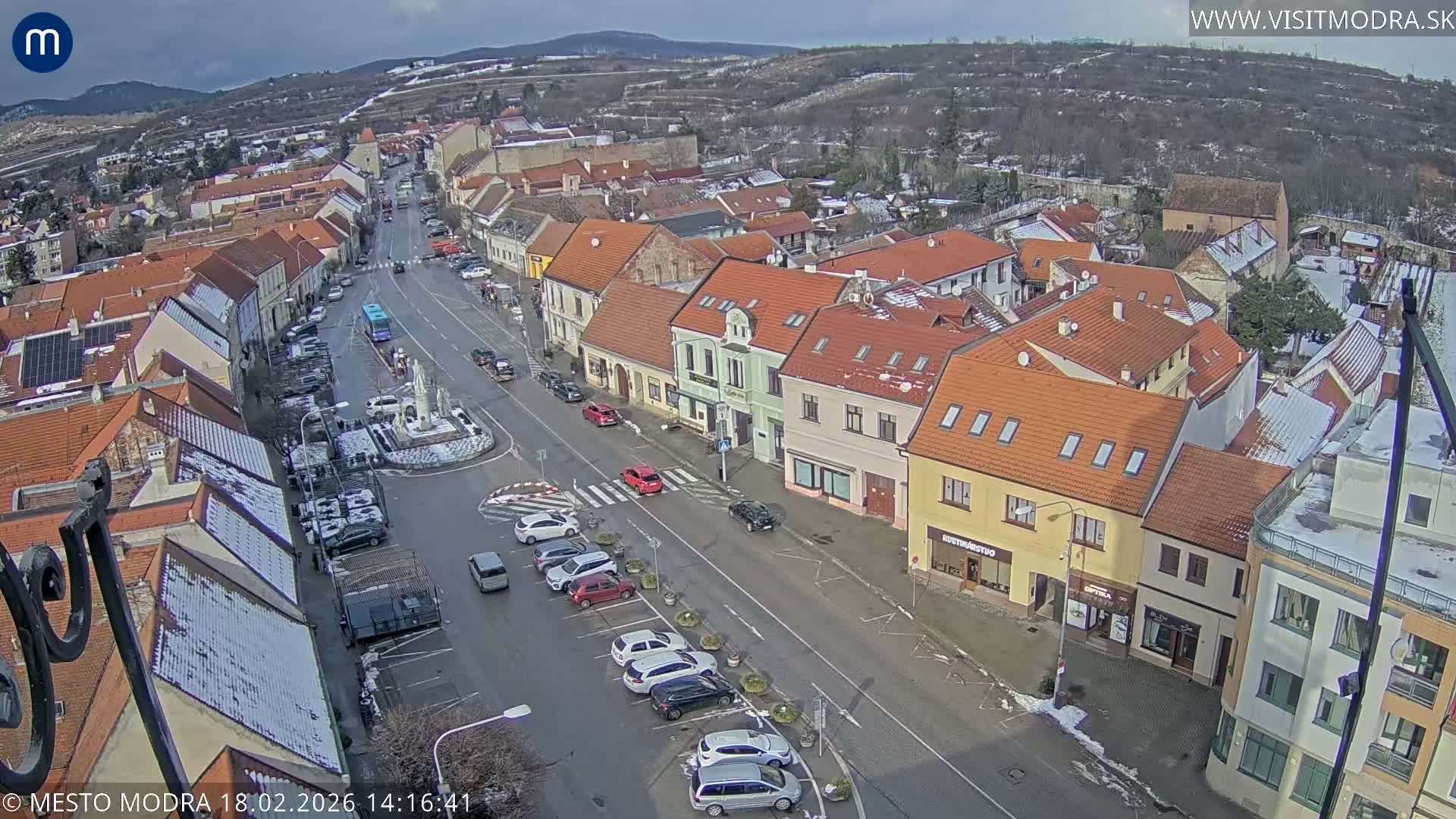 Modra North View Skyline Live Cam - Modra, Okres Pezinok, Bratislava, Slovakia