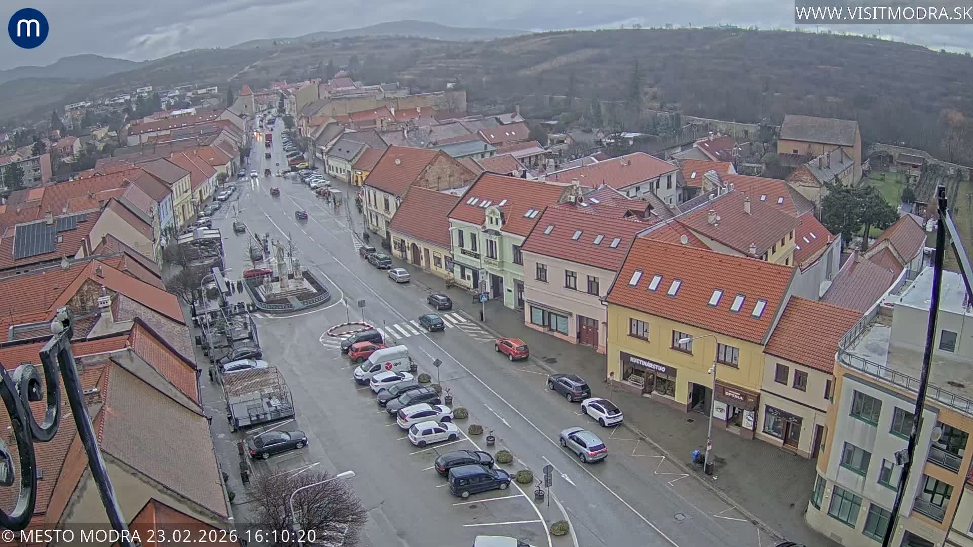 Modra North View Skyline Live Cam - Modra, Okres Pezinok, Bratislava, Slovakia