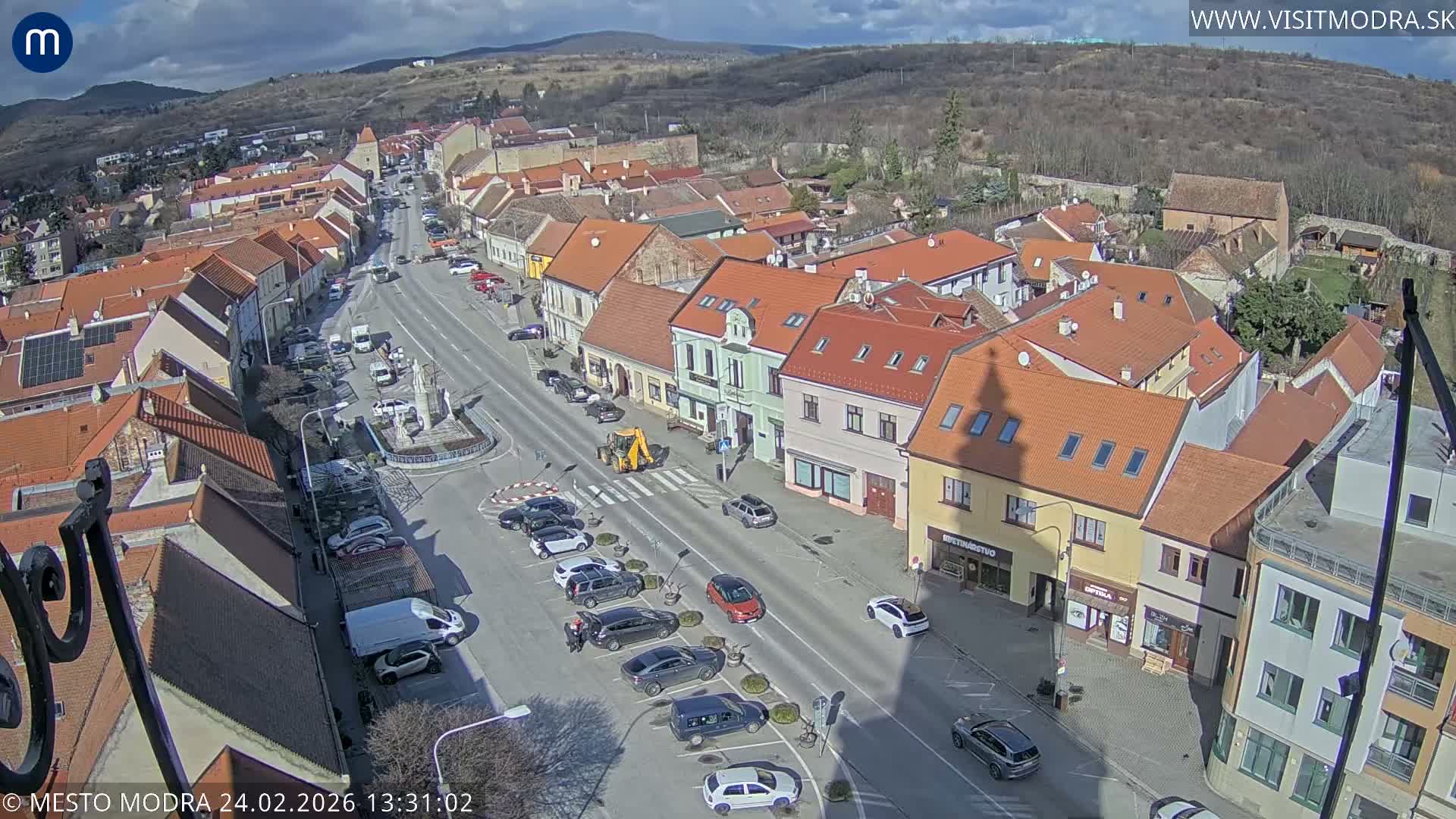 Modra North View Skyline Live Cam - Modra, Okres Pezinok, Bratislava, Slovakia