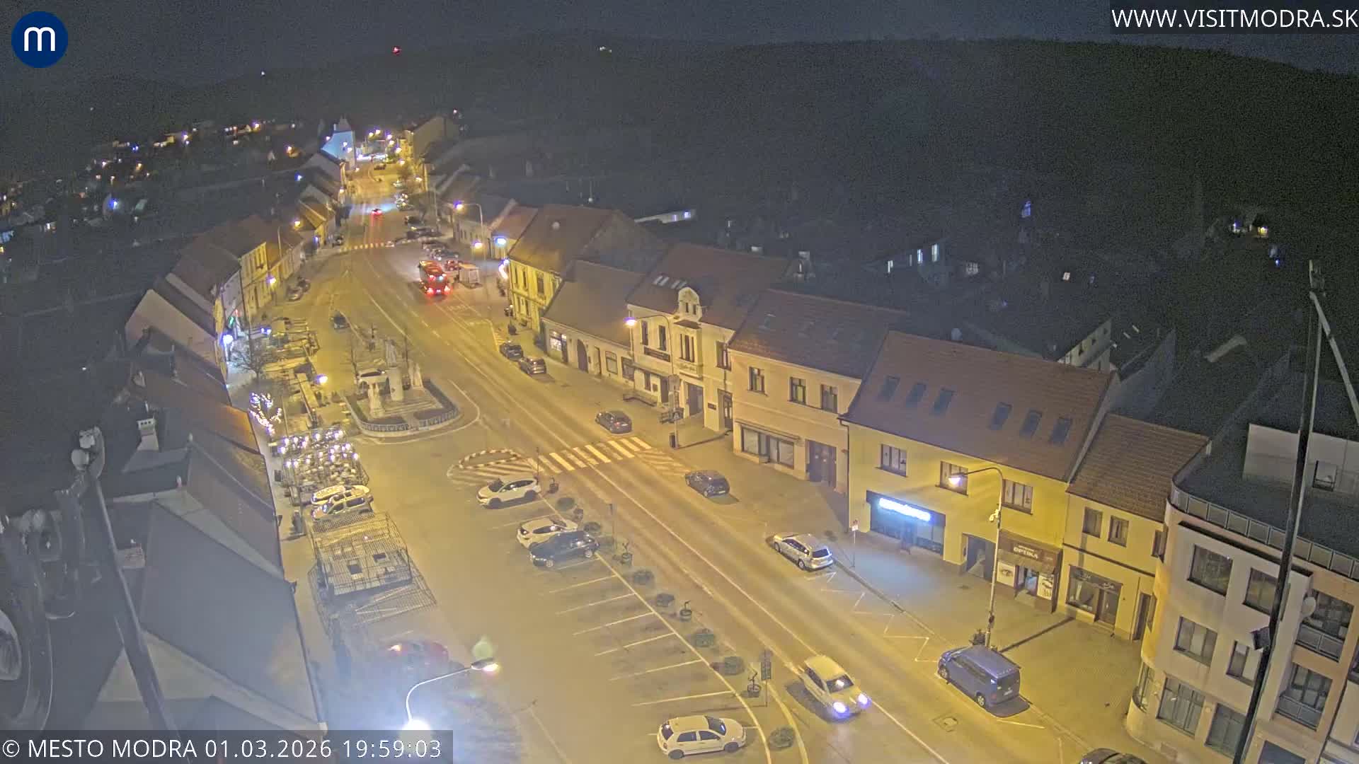 Modra North View Skyline Live Cam - Modra, Okres Pezinok, Bratislava, Slovakia