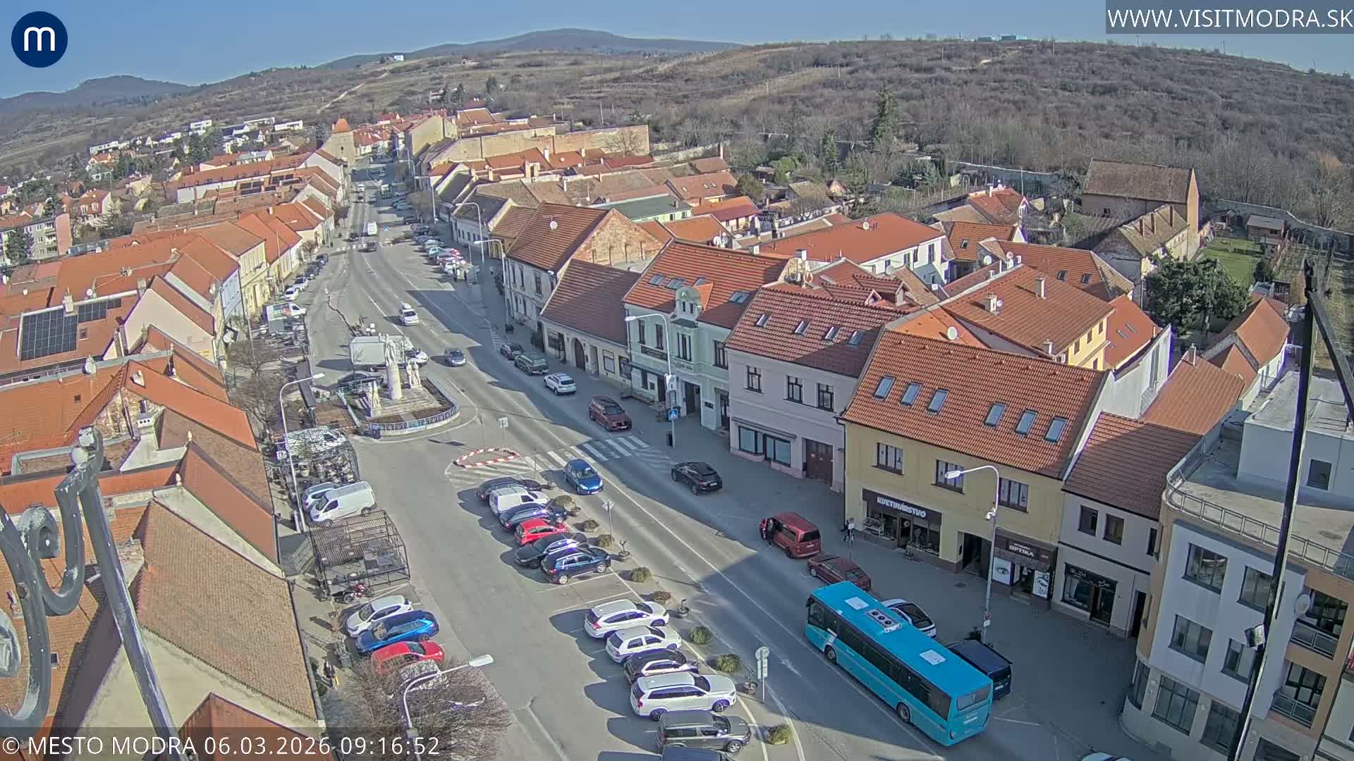 Modra North View Skyline Live Cam - Modra, Okres Pezinok, Bratislava, Slovakia