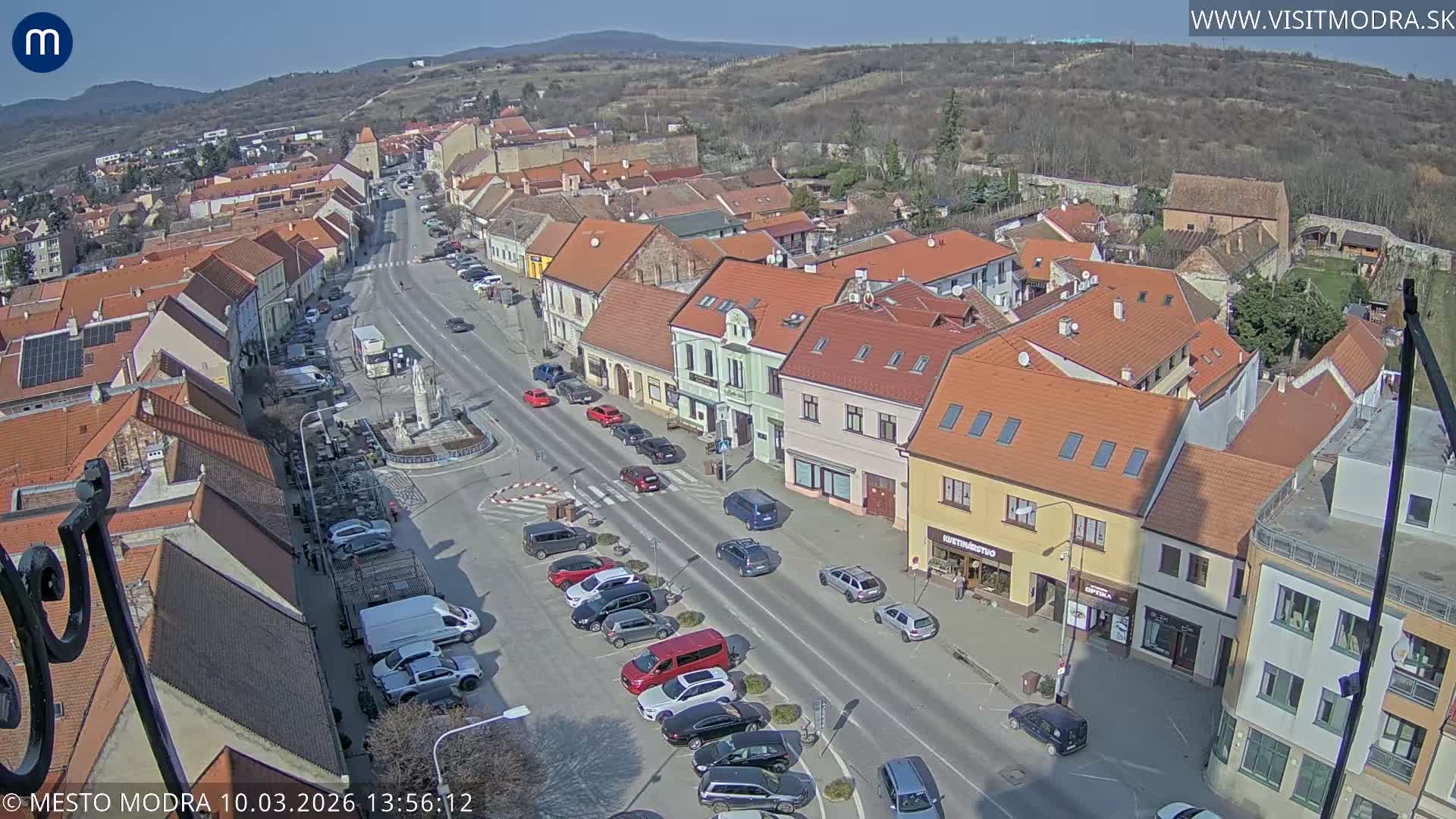 Modra North View Skyline Live Cam - Modra, Okres Pezinok, Bratislava, Slovakia