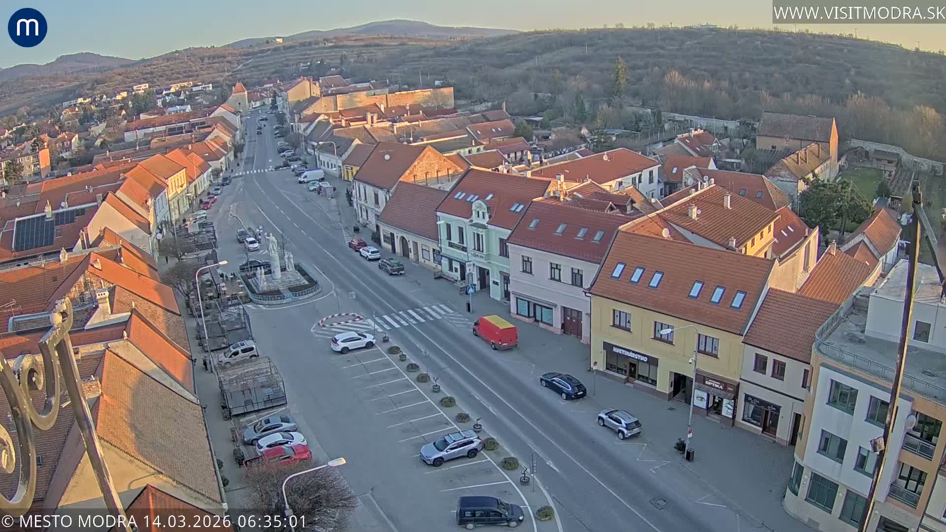 Modra North View Skyline Live Cam - Modra, Okres Pezinok, Bratislava, Slovakia