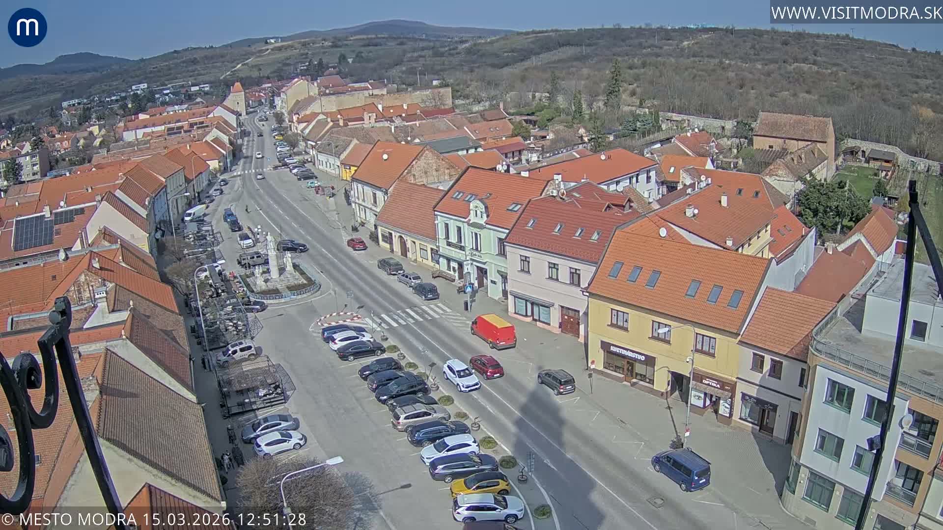 Modra North View Skyline Live Cam - Modra, Okres Pezinok, Bratislava, Slovakia