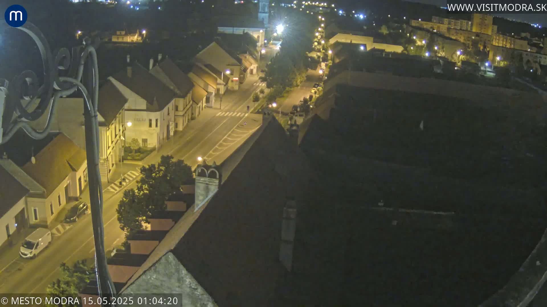 Modra South View Skyline Live Cam - Modra, Okres Pezinok, Bratislava, Slovakia