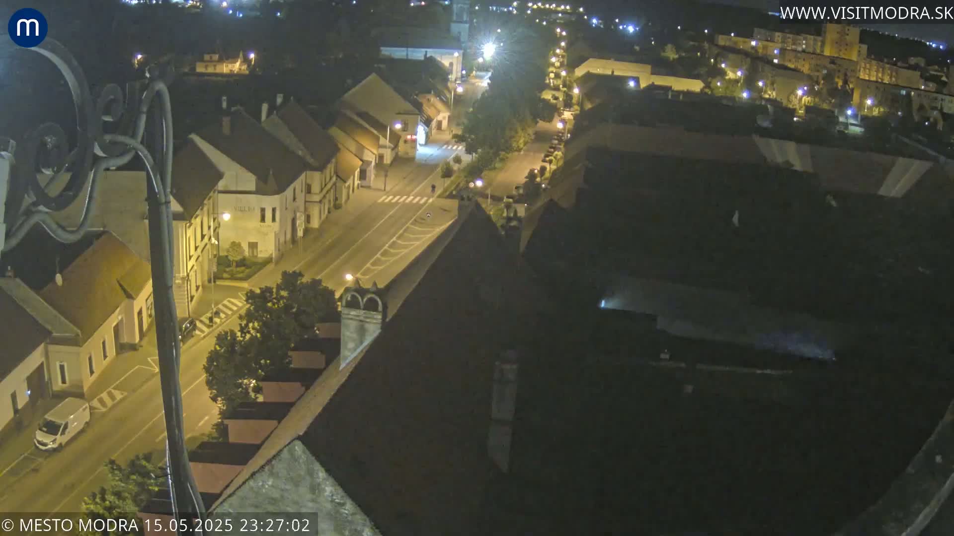 Modra South View Skyline Live Cam - Modra, Okres Pezinok, Bratislava, Slovakia
