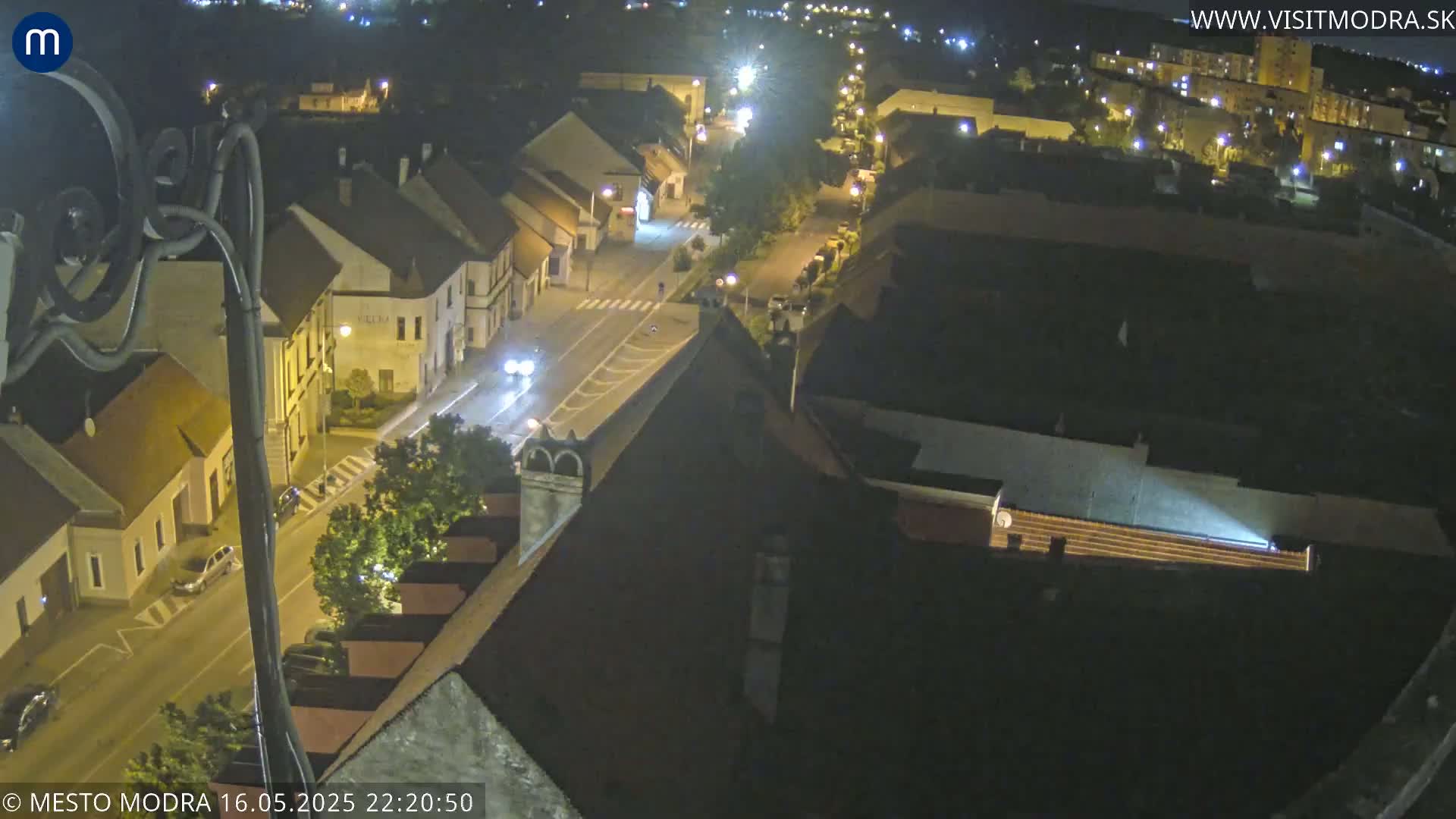 Modra South View Skyline Live Cam - Modra, Okres Pezinok, Bratislava, Slovakia