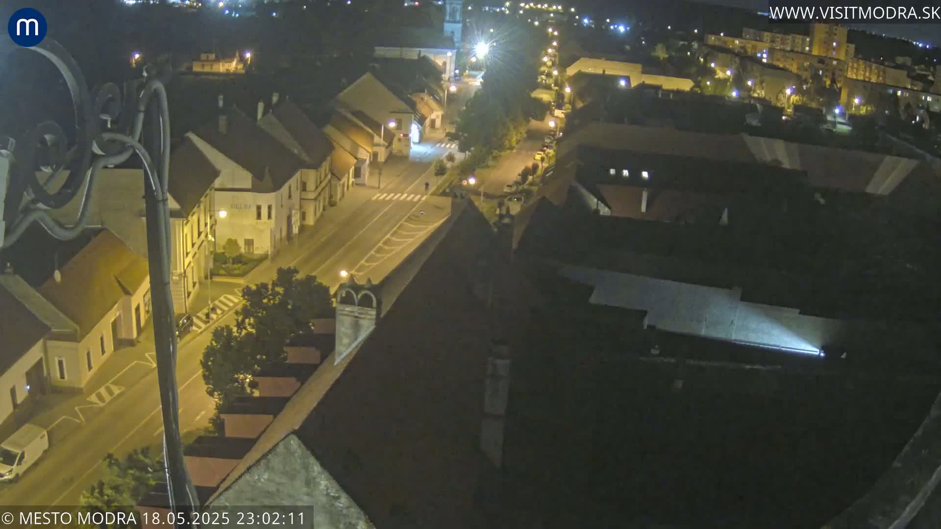 Modra South View Skyline Live Cam - Modra, Okres Pezinok, Bratislava, Slovakia