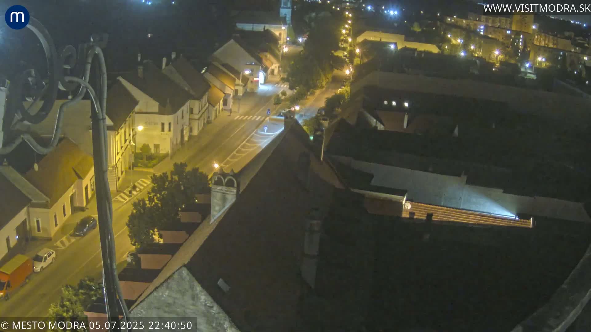 Modra South View Skyline Live Cam - Modra, Okres Pezinok, Bratislava, Slovakia