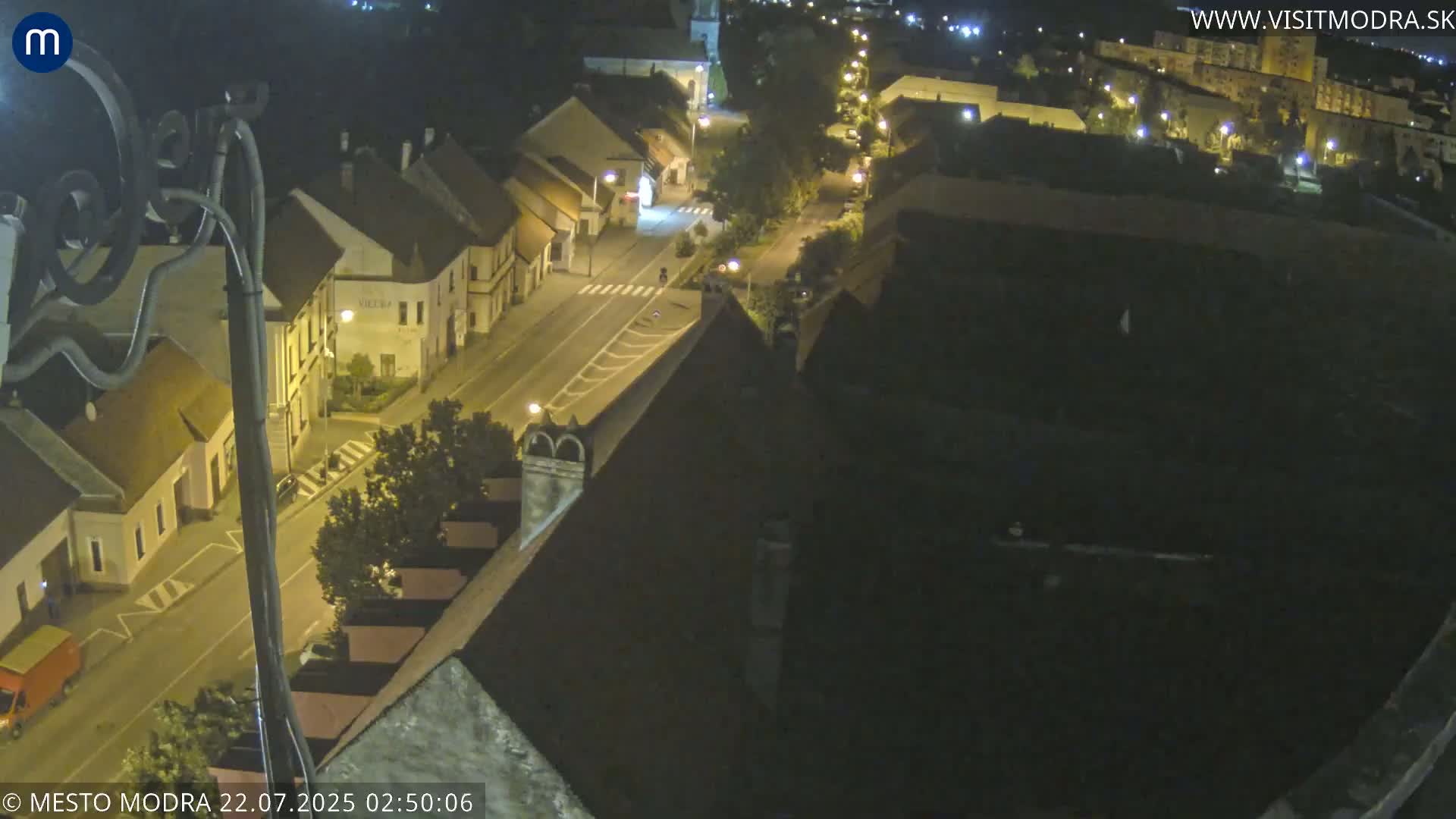 Modra South View Skyline Live Cam - Modra, Okres Pezinok, Bratislava, Slovakia