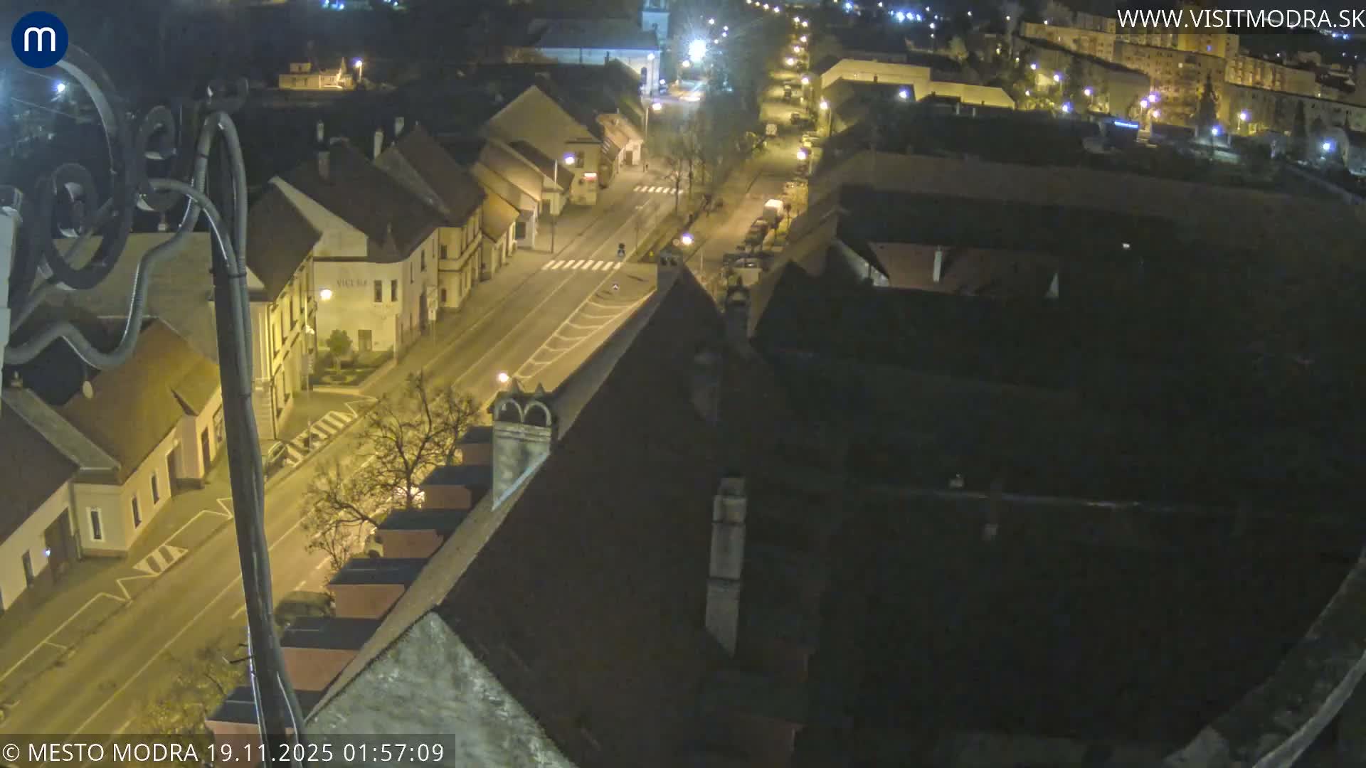 Modra South View Skyline Live Cam - Modra, Okres Pezinok, Bratislava, Slovakia