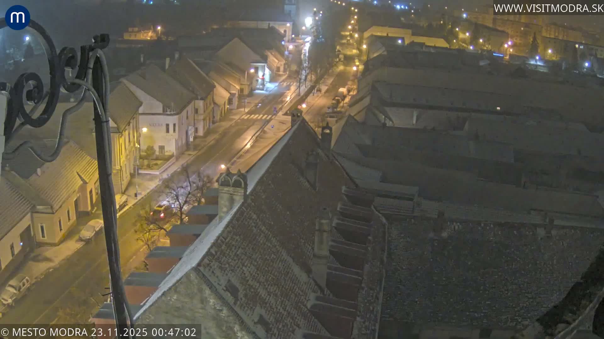 Modra South View Skyline Live Cam - Modra, Okres Pezinok, Bratislava, Slovakia