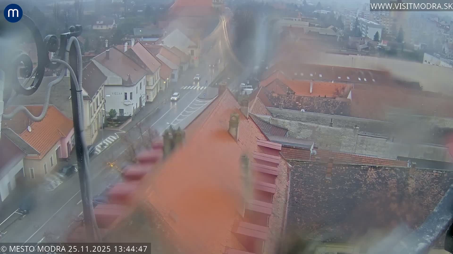 Modra South View Skyline Live Cam - Modra, Okres Pezinok, Bratislava, Slovakia