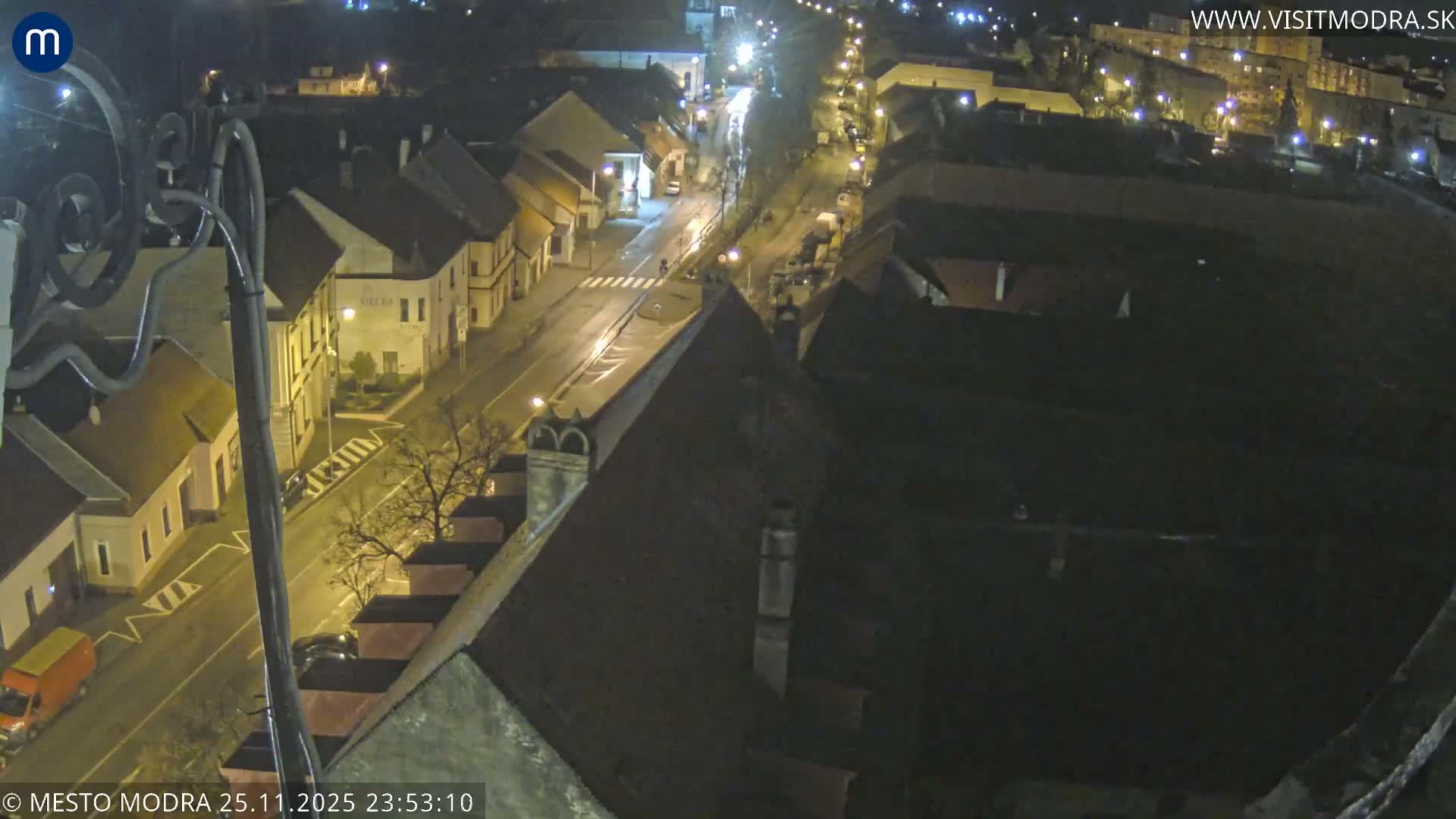 Modra South View Skyline Live Cam - Modra, Okres Pezinok, Bratislava, Slovakia