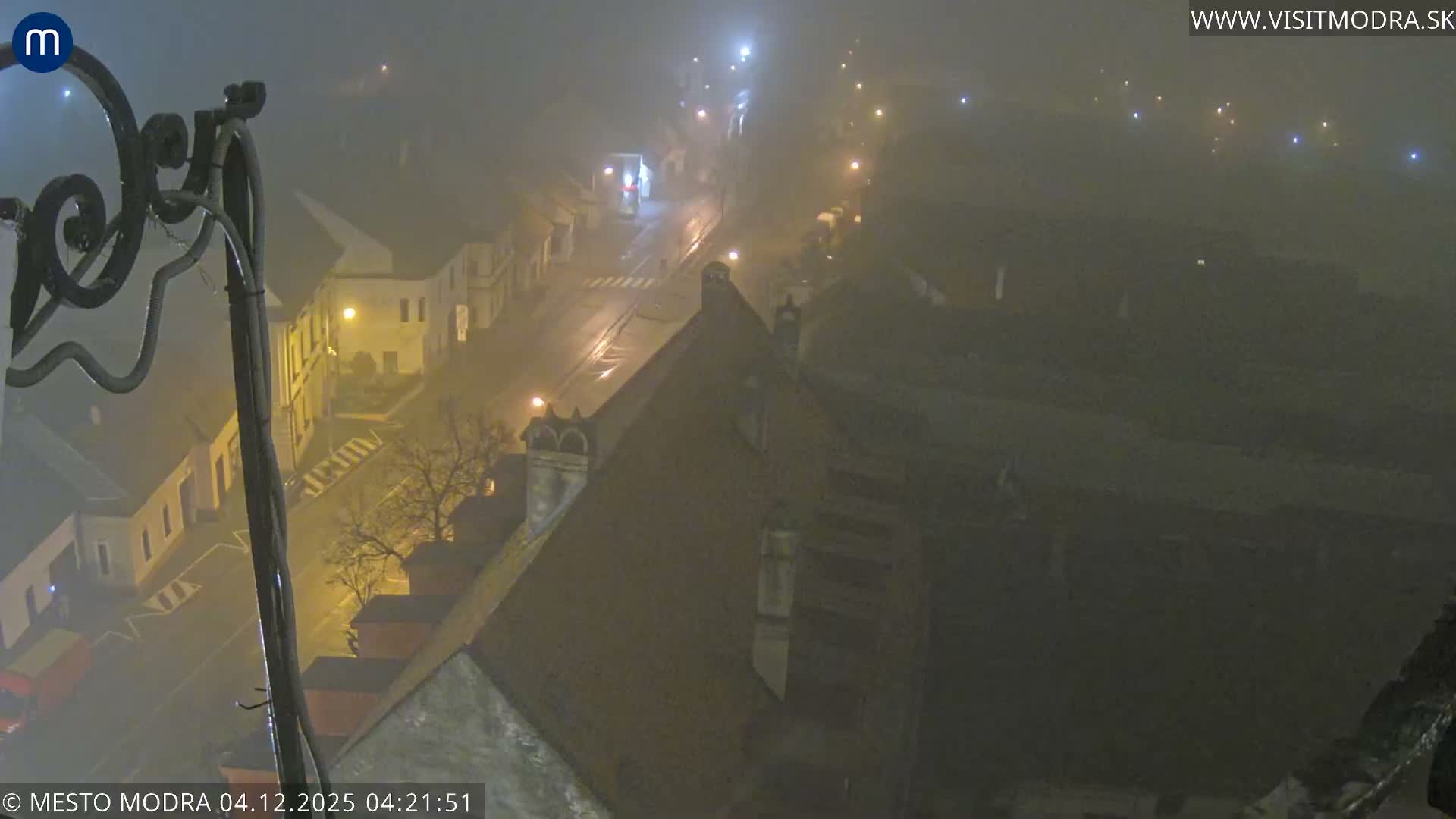Modra South View Skyline Live Cam - Modra, Okres Pezinok, Bratislava, Slovakia
