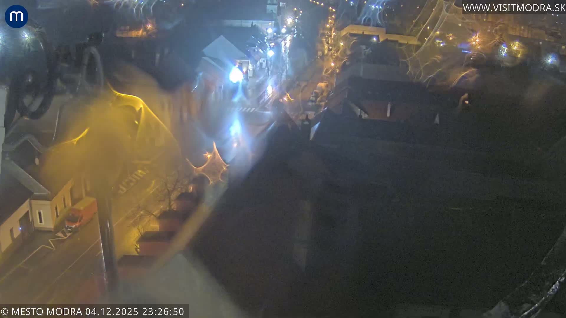 Modra South View Skyline Live Cam - Modra, Okres Pezinok, Bratislava, Slovakia