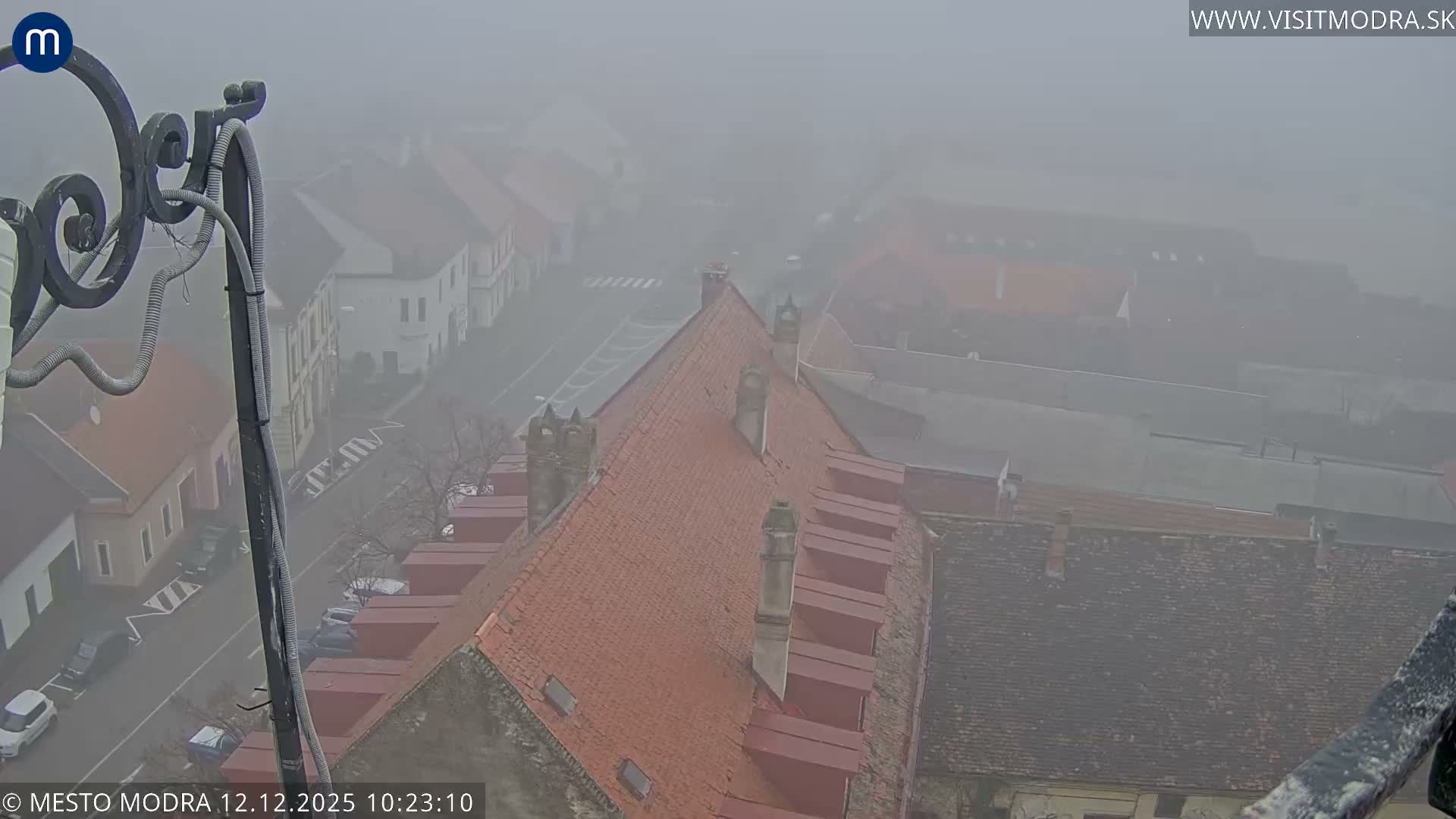 Modra South View Skyline Live Cam - Modra, Okres Pezinok, Bratislava, Slovakia