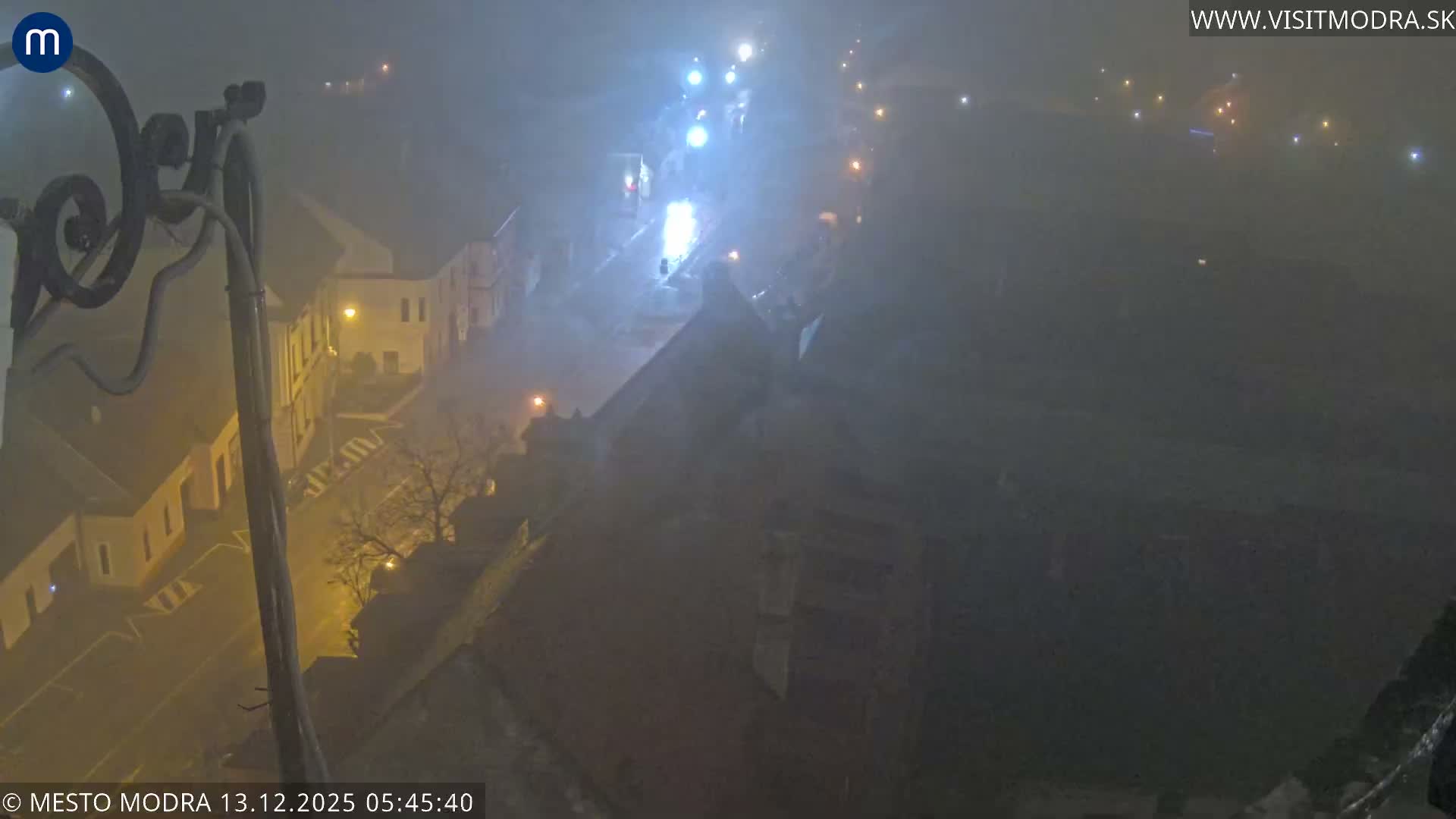 Modra South View Skyline Live Cam - Modra, Okres Pezinok, Bratislava, Slovakia