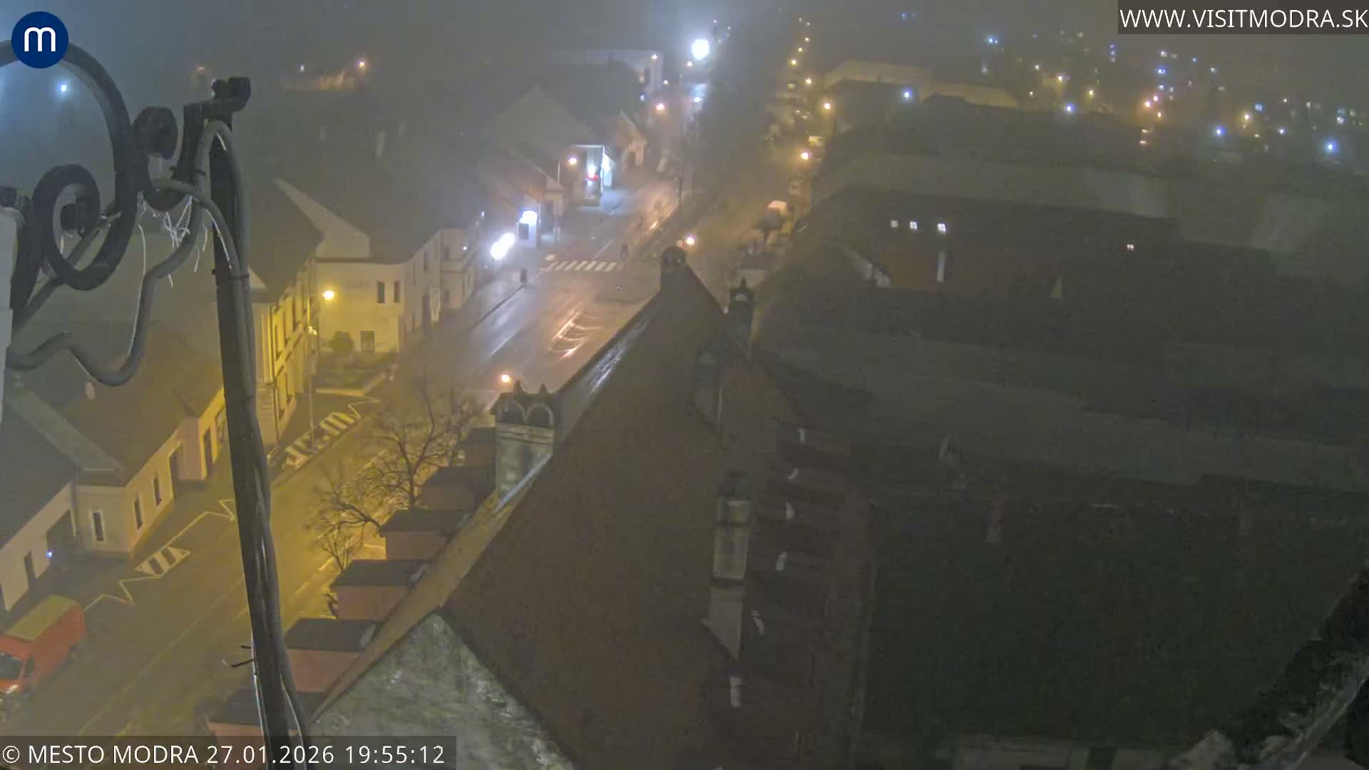 Modra South View Skyline Live Cam - Modra, Okres Pezinok, Bratislava, Slovakia