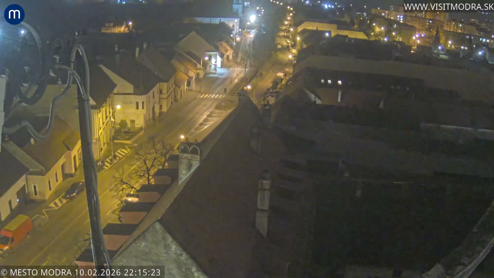 Modra South View Skyline Live Cam - Modra, Okres Pezinok, Bratislava, Slovakia