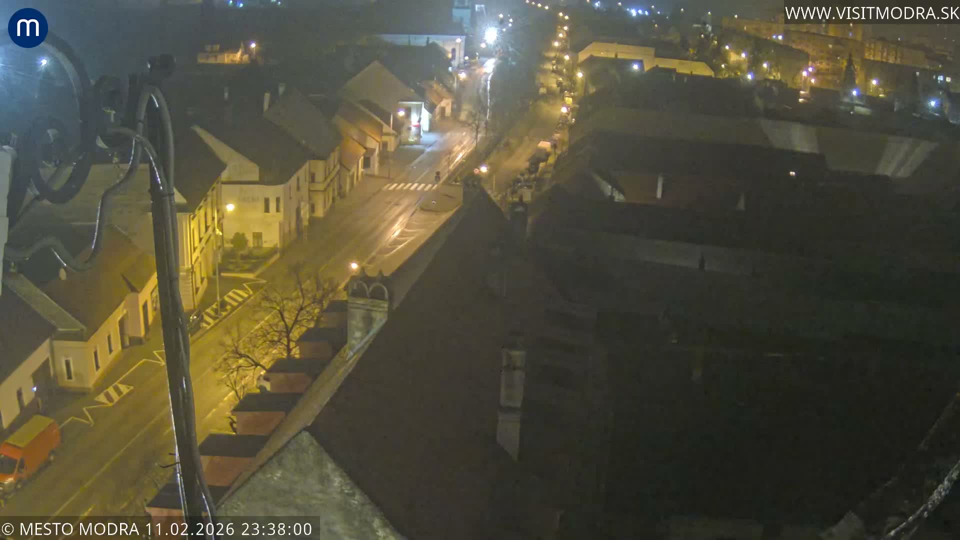 Modra South View Skyline Live Cam - Modra, Okres Pezinok, Bratislava, Slovakia