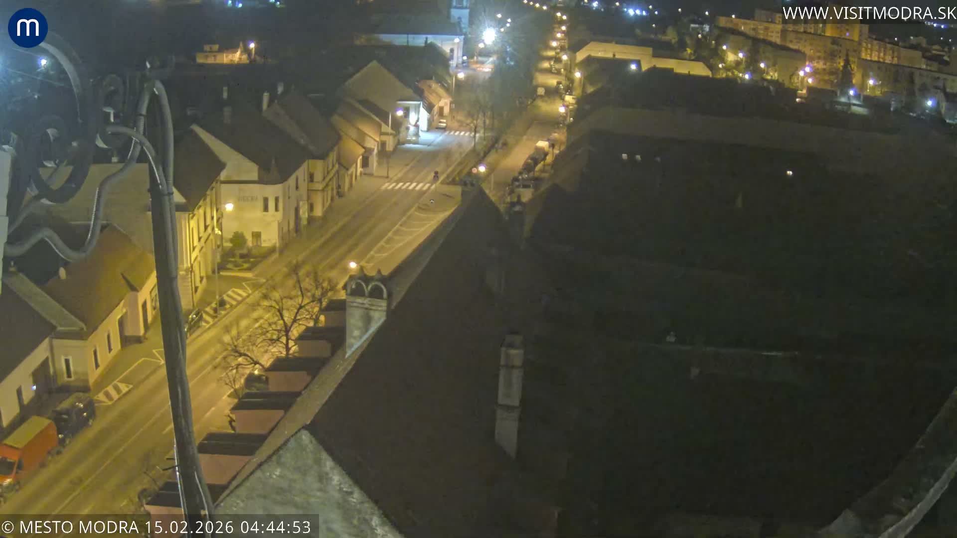Modra South View Skyline Live Cam - Modra, Okres Pezinok, Bratislava, Slovakia