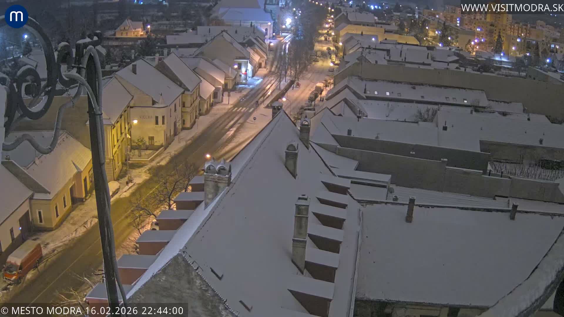 Modra South View Skyline Live Cam - Modra, Okres Pezinok, Bratislava, Slovakia