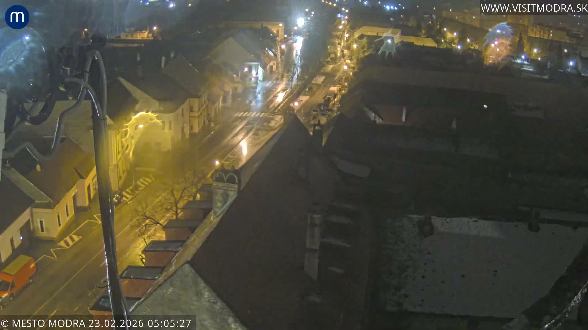 Modra South View Skyline Live Cam - Modra, Okres Pezinok, Bratislava, Slovakia