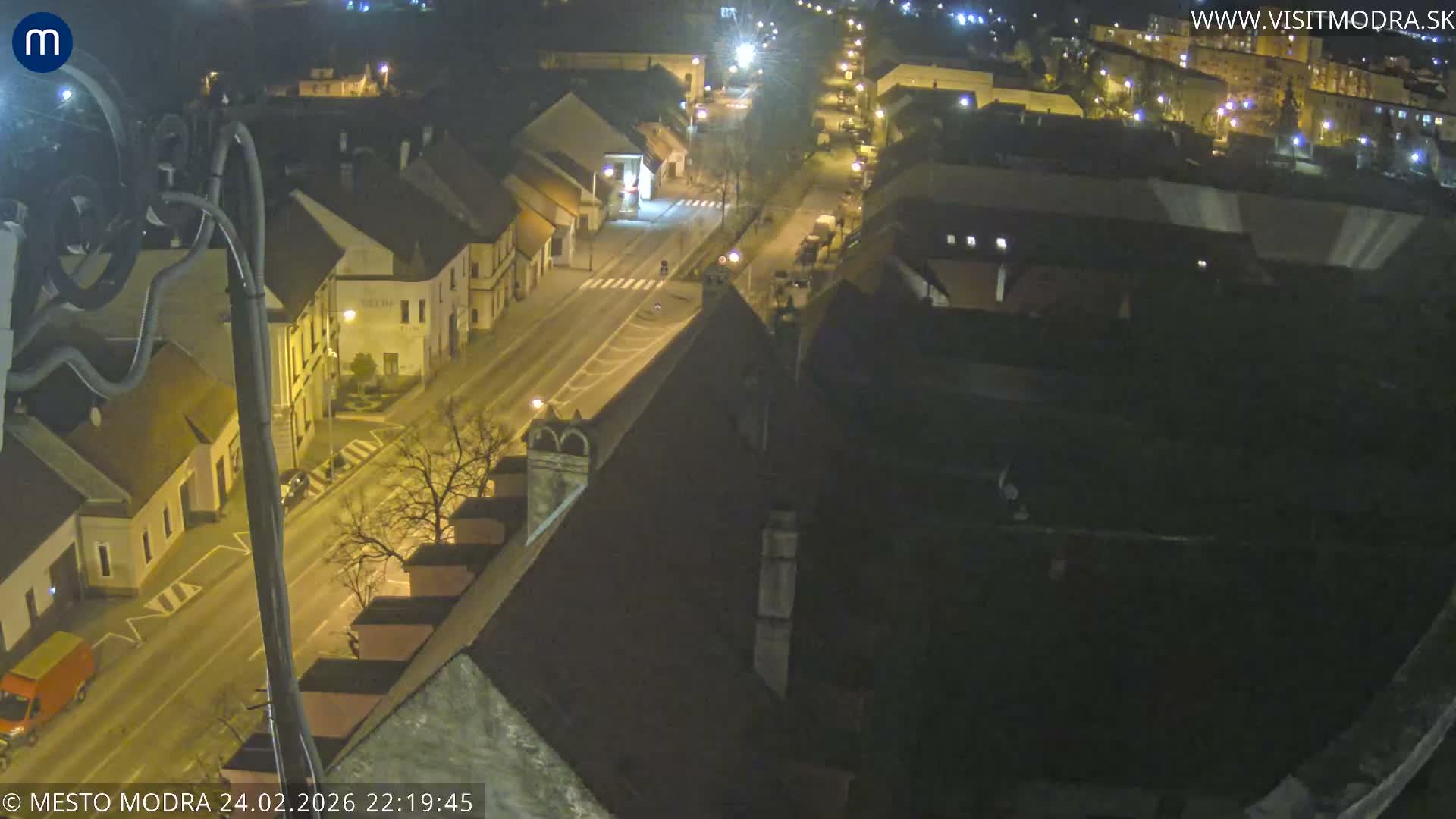 Modra South View Skyline Live Cam - Modra, Okres Pezinok, Bratislava, Slovakia