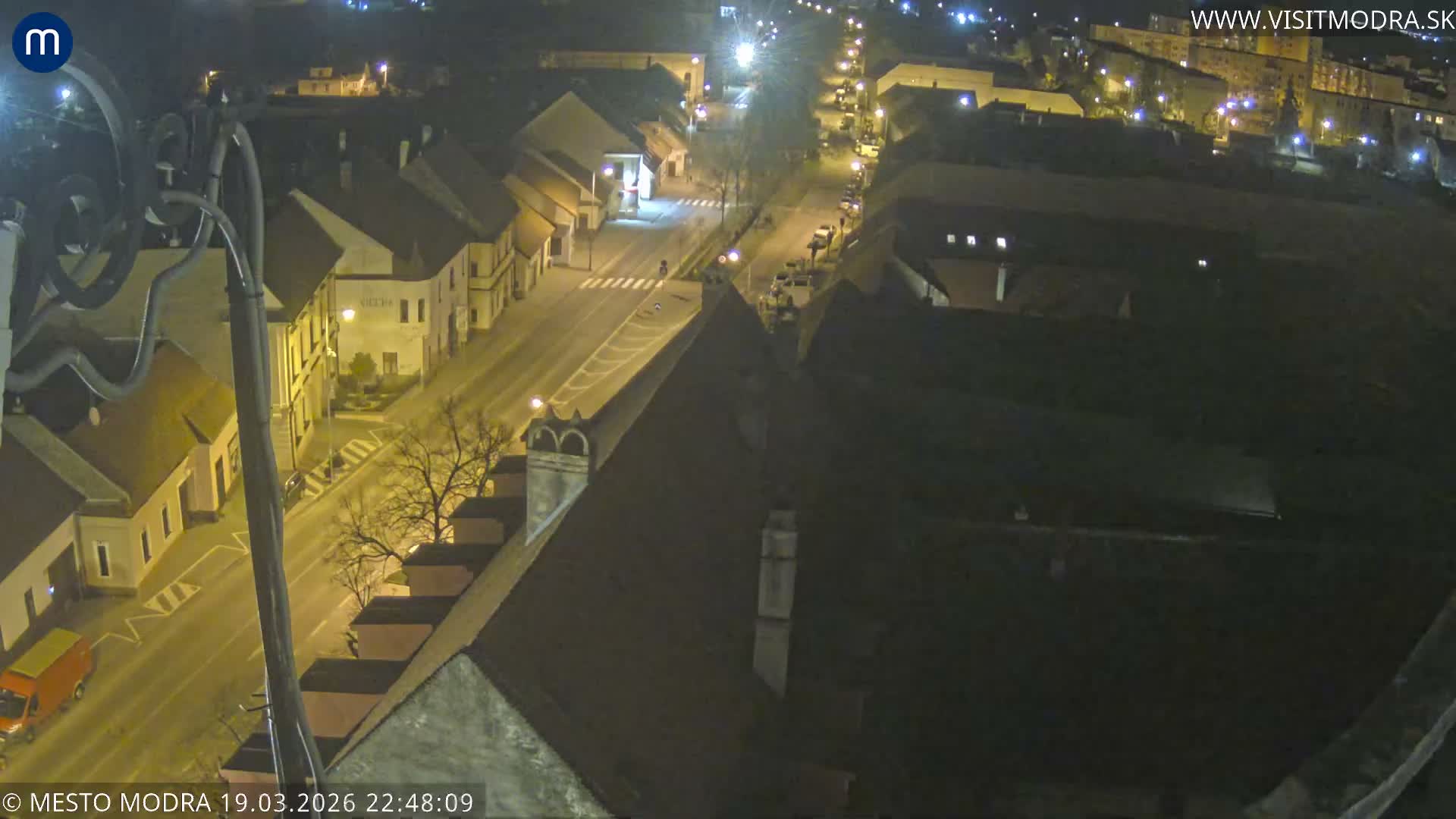 Modra South View Skyline Live Cam - Modra, Okres Pezinok, Bratislava, Slovakia