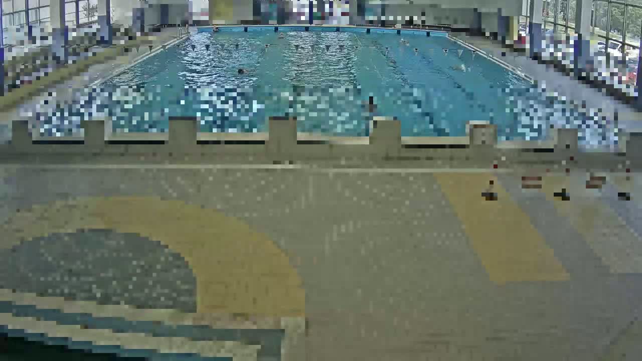 Trenčín, Municipal Swimming Pool Indoor Live Cam - Trencin, Okres Trencin, Slovakia